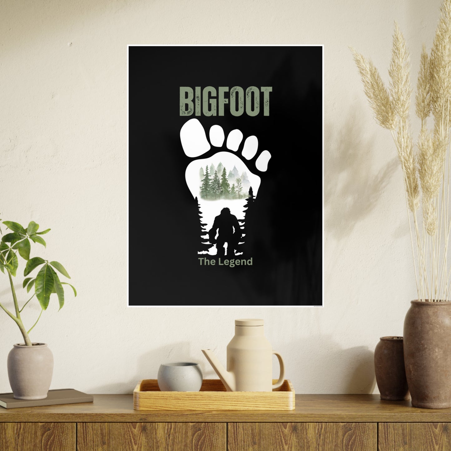 BIGFOOT The Legend / Photo Art Paper Posters