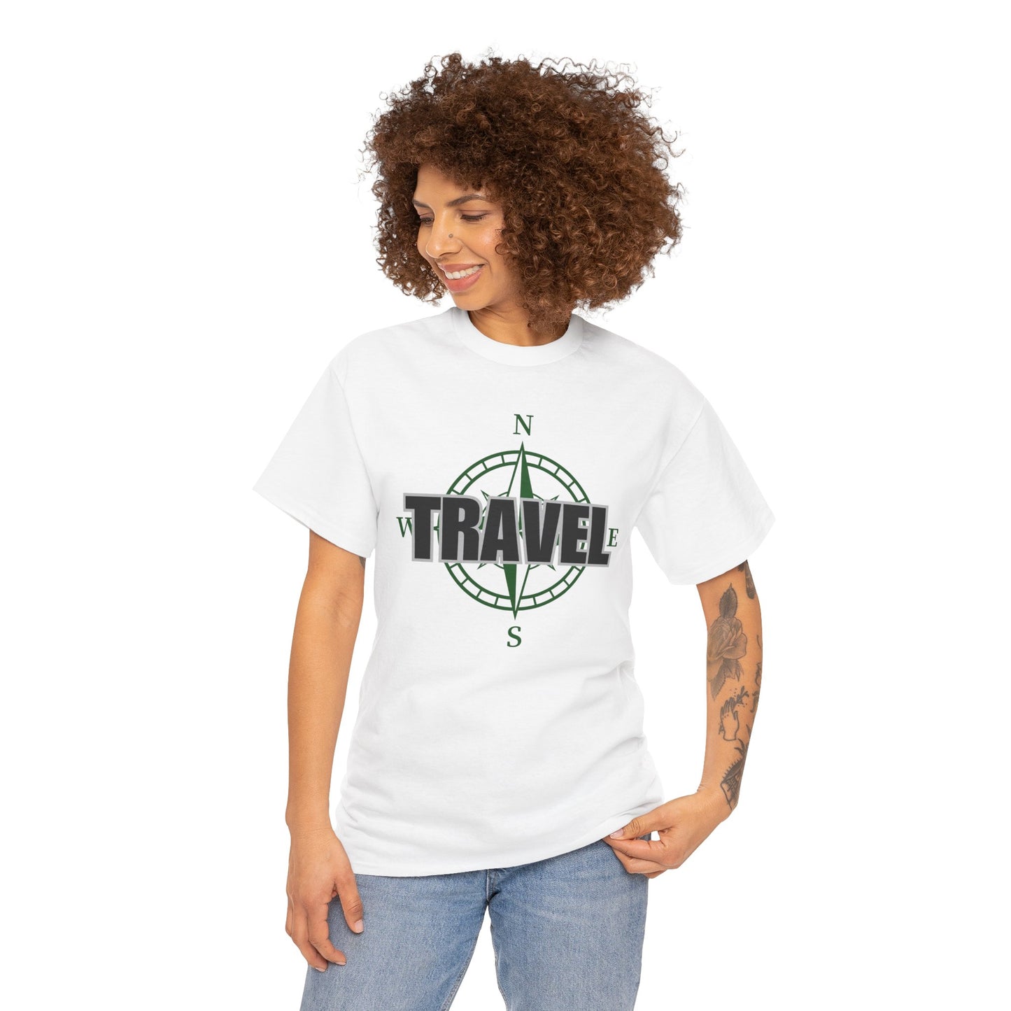 Travel Unisex Heavy Cotton Tee