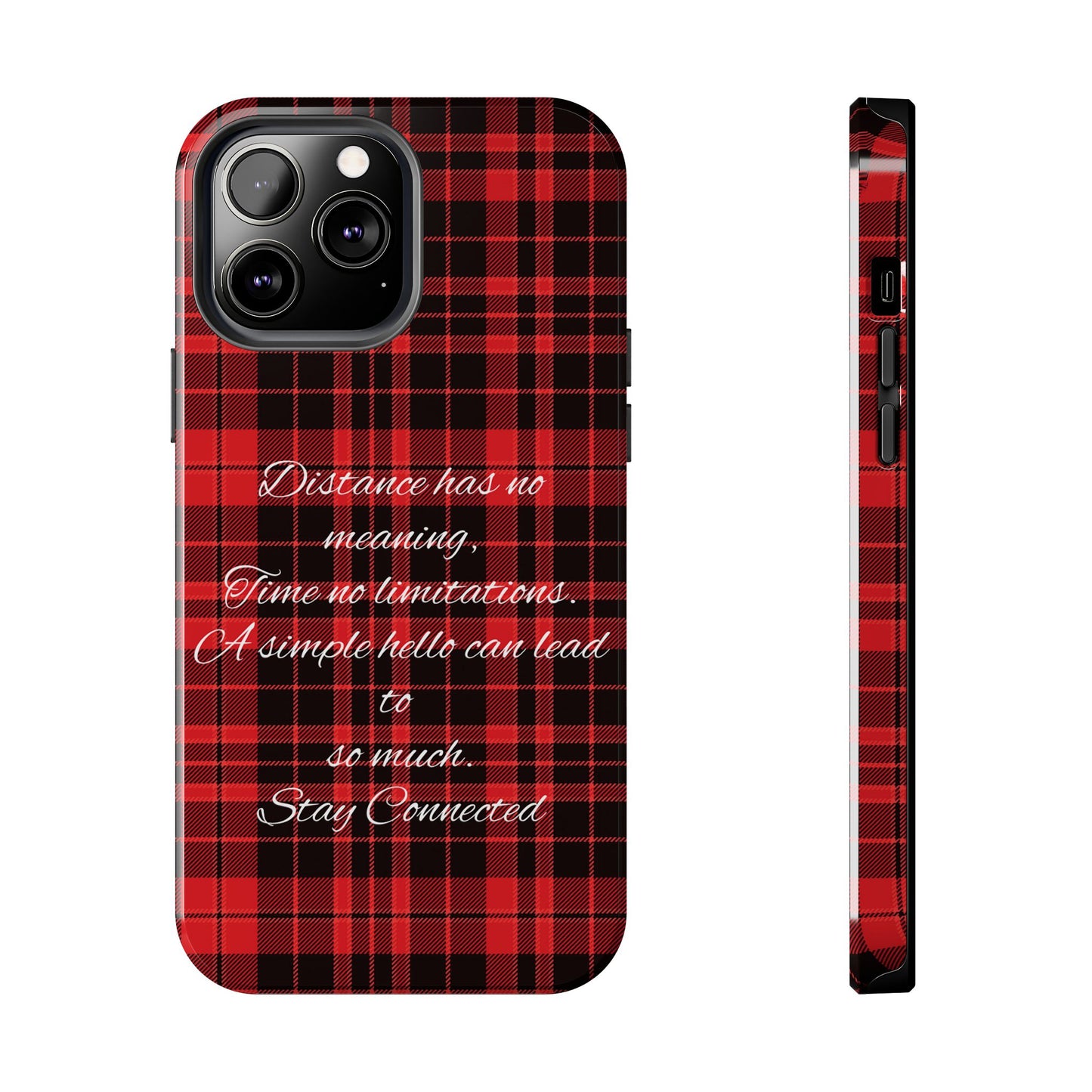 Plaid version / Tough Phone Cases