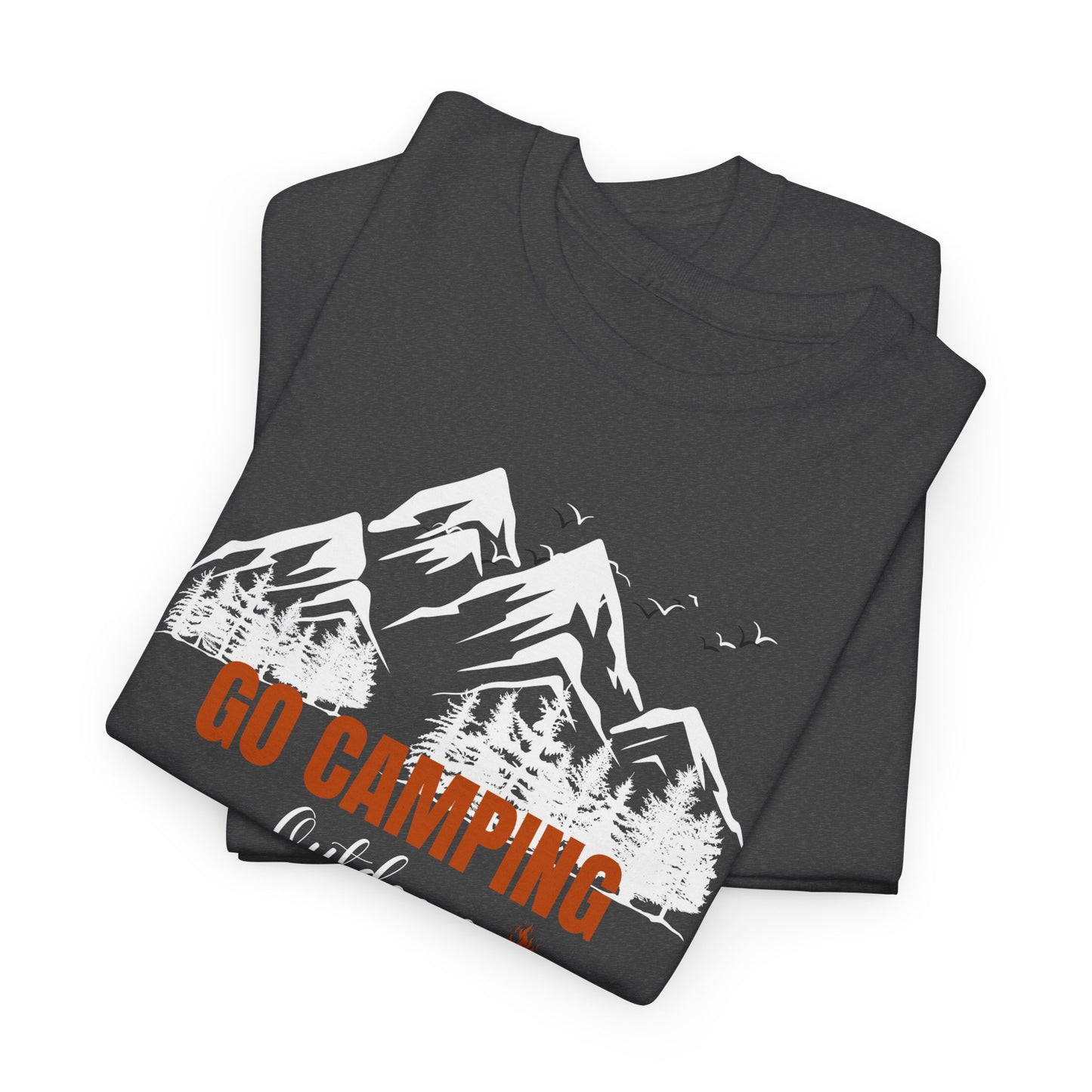 Go Camping Outdoors Unisex Heavy Cotton Tee