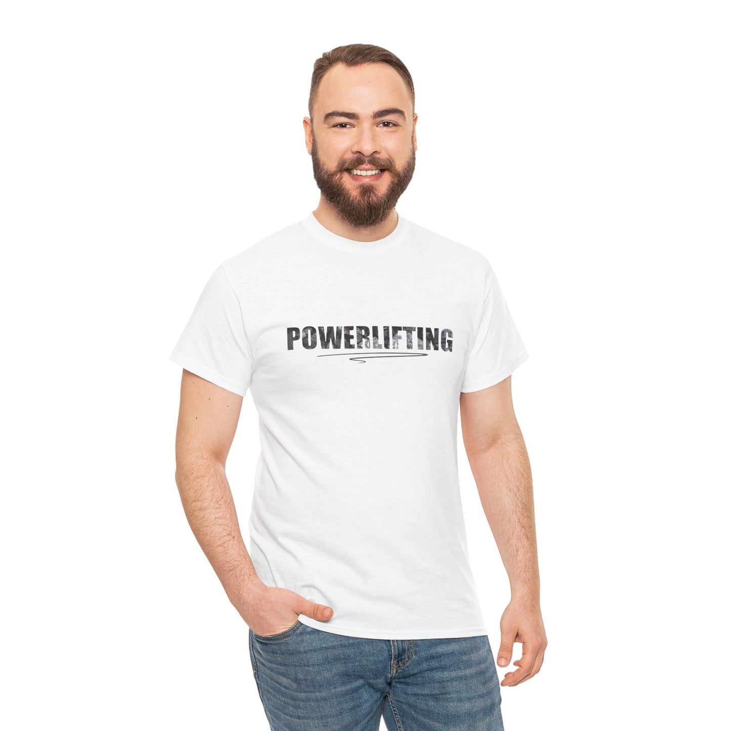 Powerlifting Unisex Heavy Cotton Tee