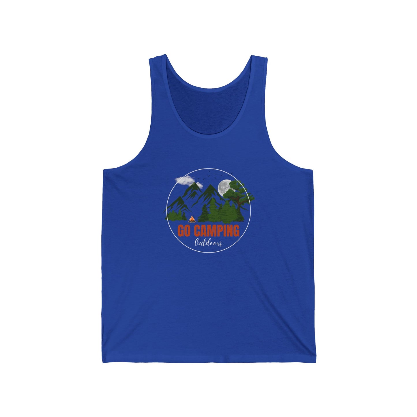 Go Camping / Outdoors / Unisex Jersey Tank