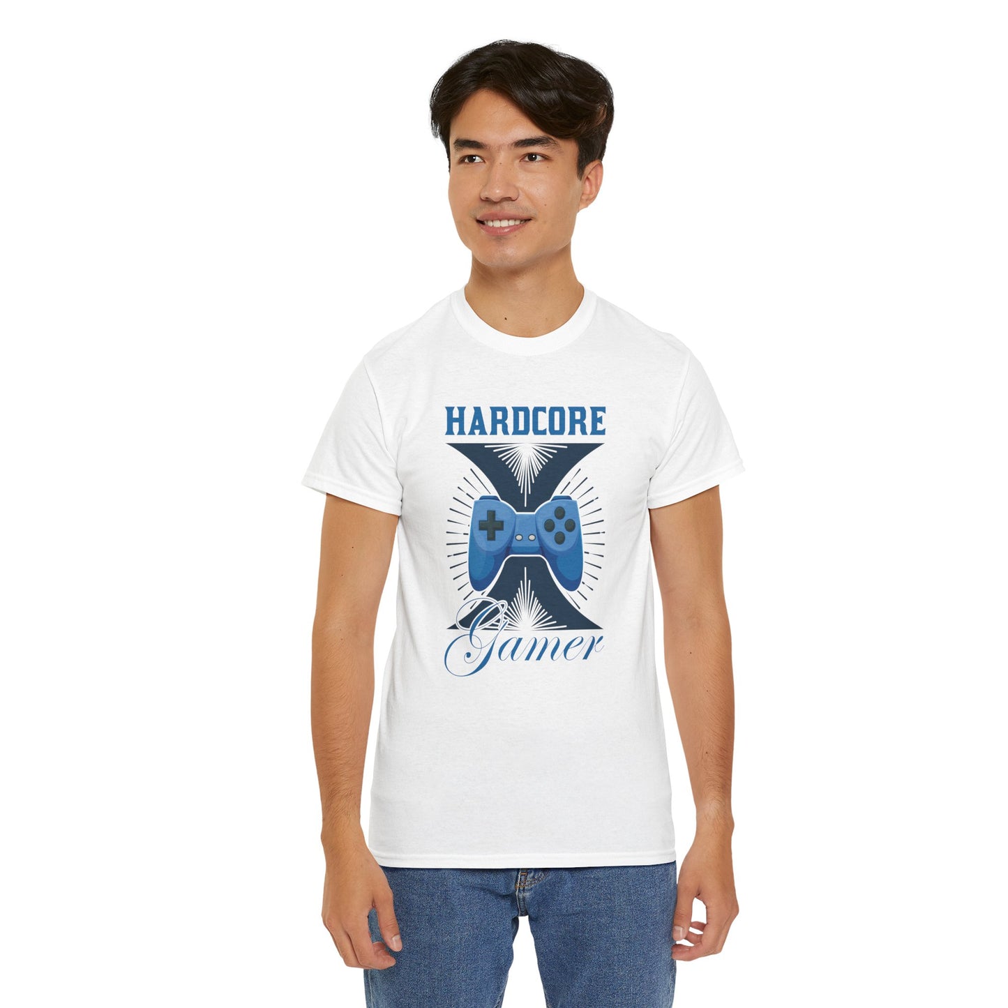 Hardcore Gamer Unisex Heavy Cotton Tee