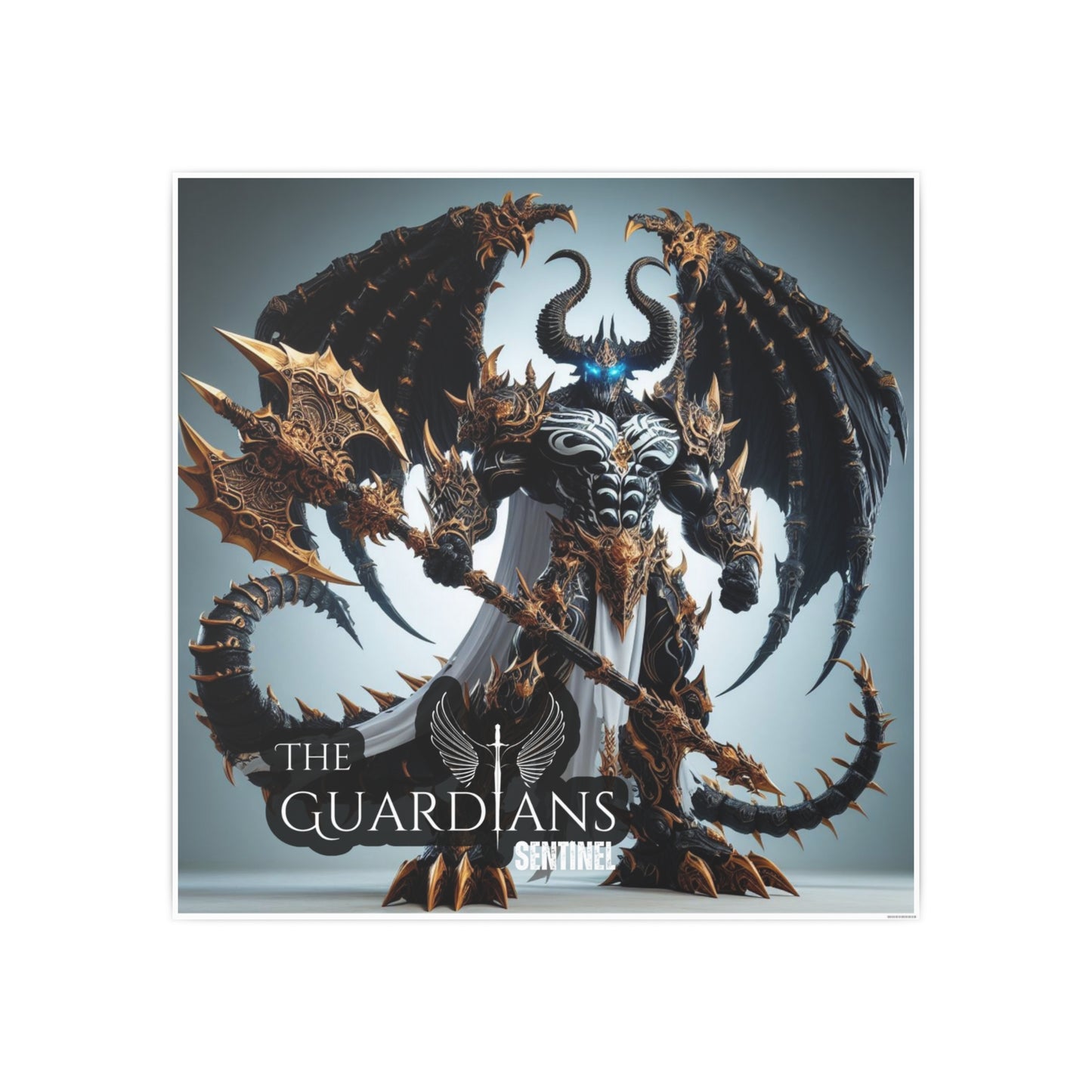 The Guardians Sentinel 15 (AI created) / Photo Art Paper Posters