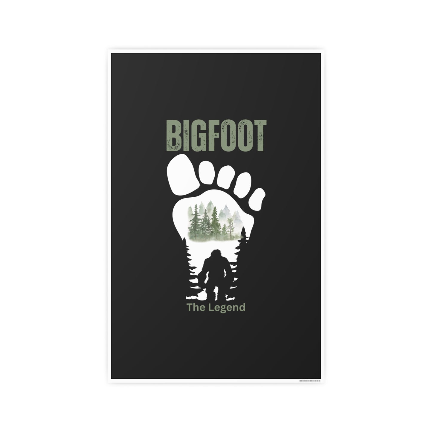 BIGFOOT The Legend / Photo Art Paper Posters
