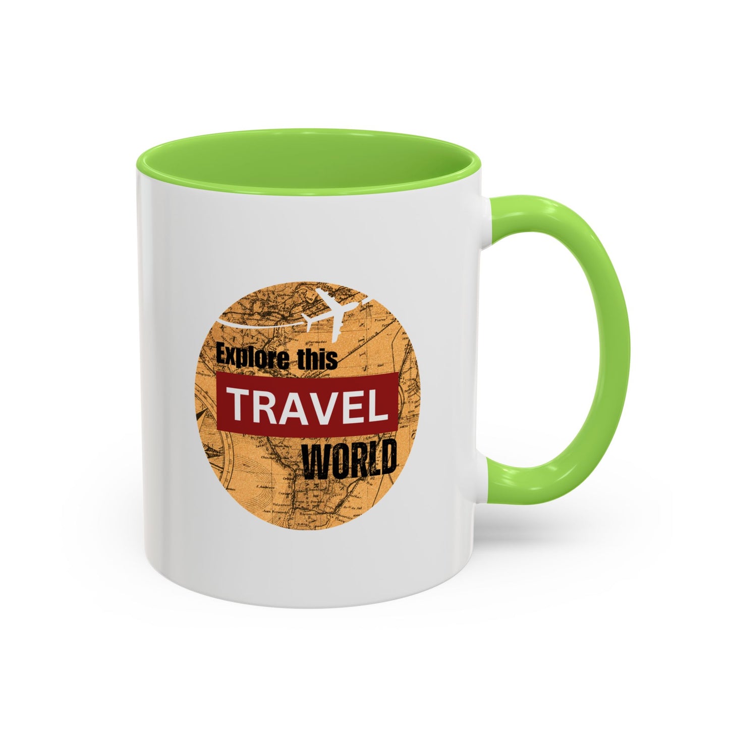 Travel this World / Colorful Mugs (11oz, 15oz)