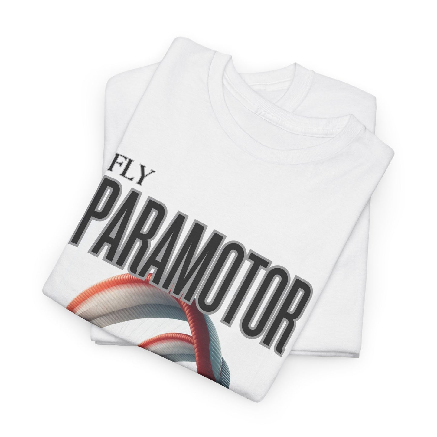 Fly Paramotor Unisex Heavy Cotton Tee