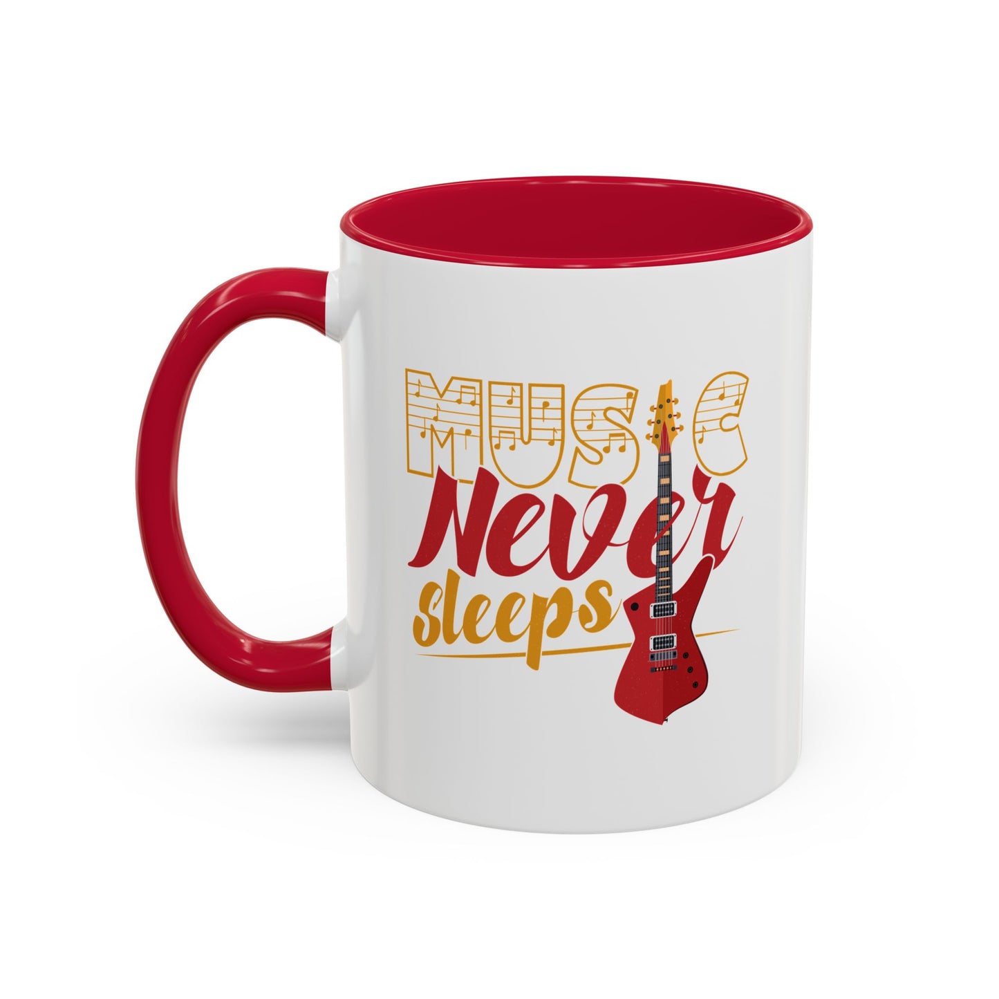 Music Never Sleeps / Colorful Mugs (11oz, 15oz)