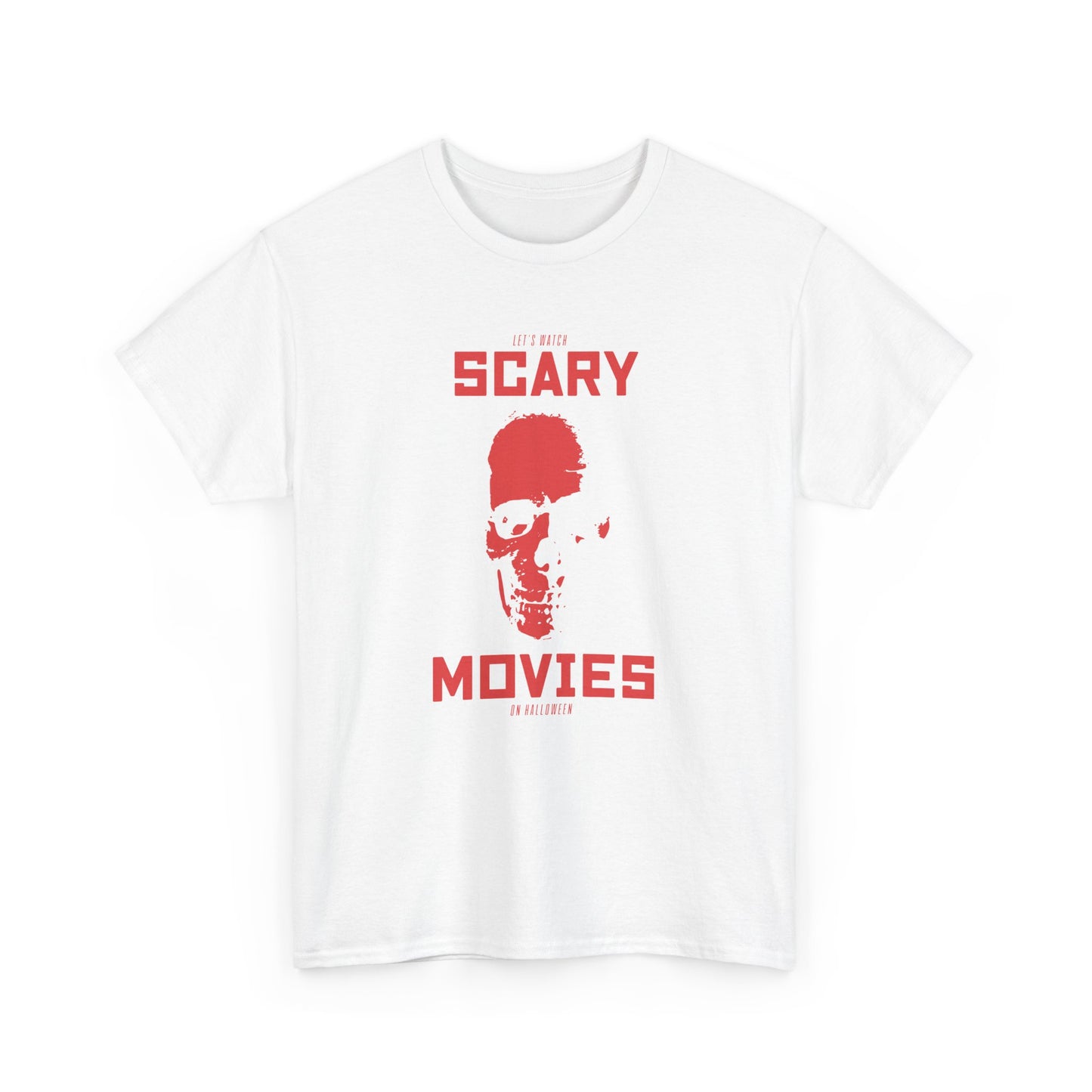 Scary movies / Halloween Unisex Heavy Cotton Tee