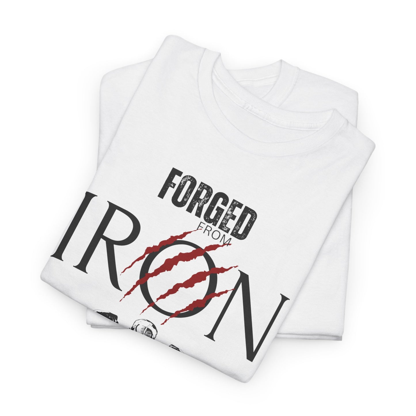 Forged from IRON Unisex Heavy Cotton Tee