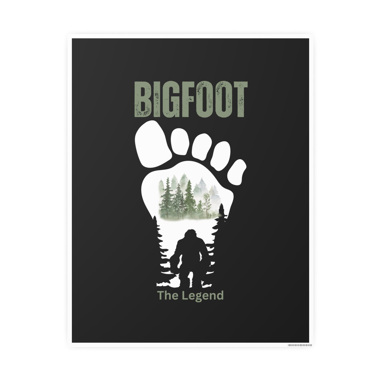 BIGFOOT The Legend / Photo Art Paper Posters