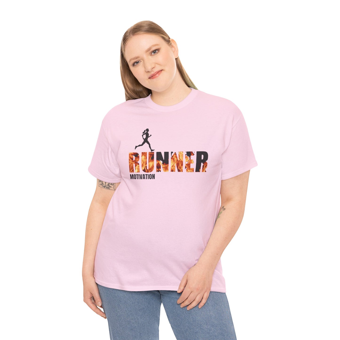 I am a Runner Unisex Heavy Cotton Tee