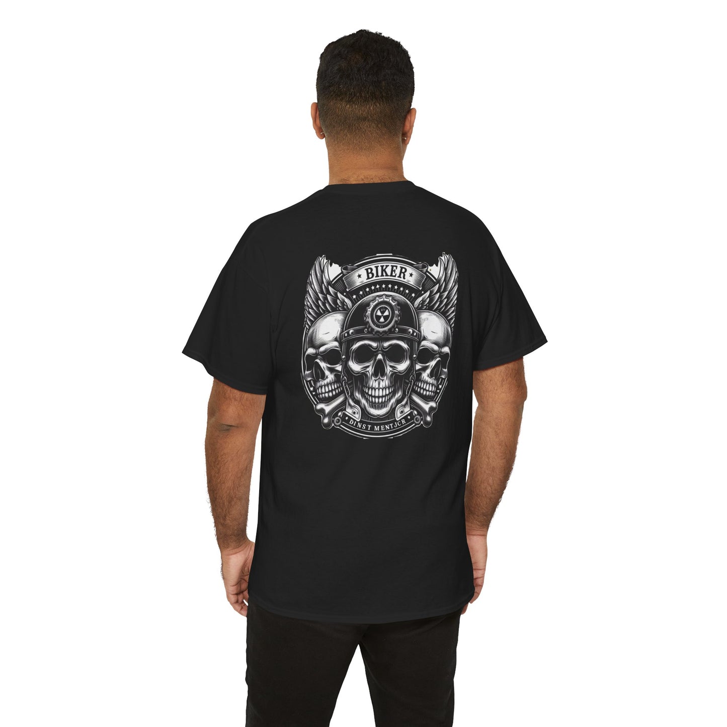 Biker Unisex Heavy Cotton Tee (Made with AI)