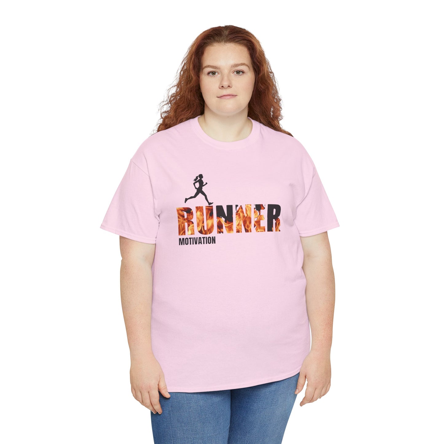 I am a Runner Unisex Heavy Cotton Tee