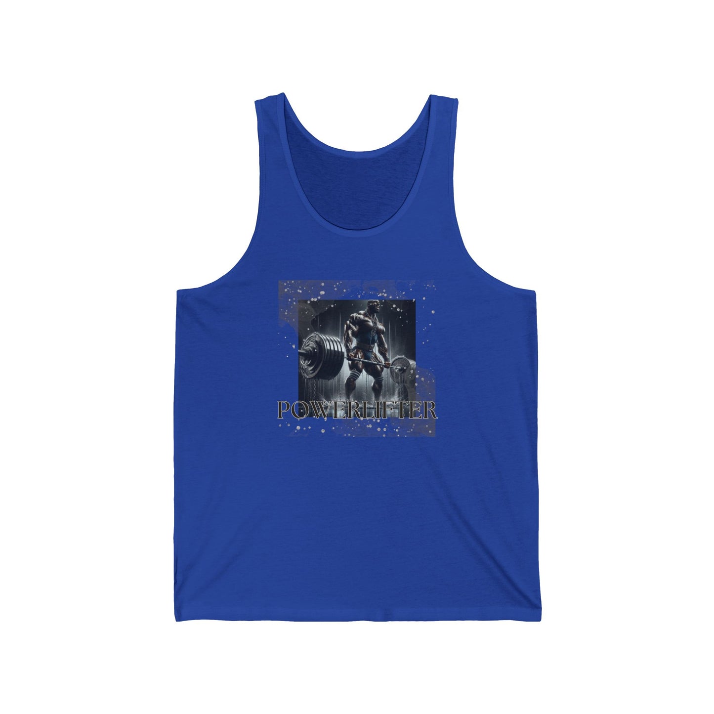 Powerlifter (AI) / Unisex Jersey Tank