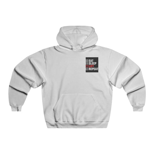 Eat Sleep Lift Repeat / Men's NUBLEND® Hooded Sweatshirt