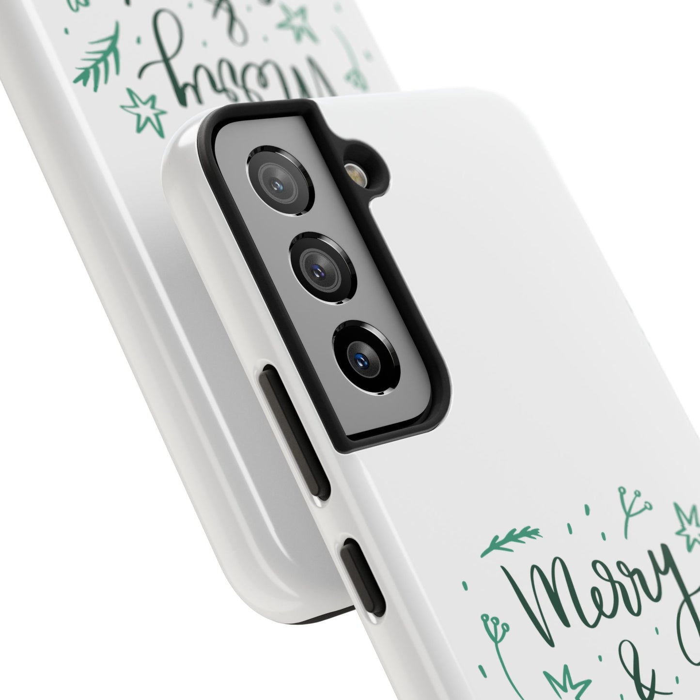 Merry and Bright (Christmas) / Tough Phone Cases