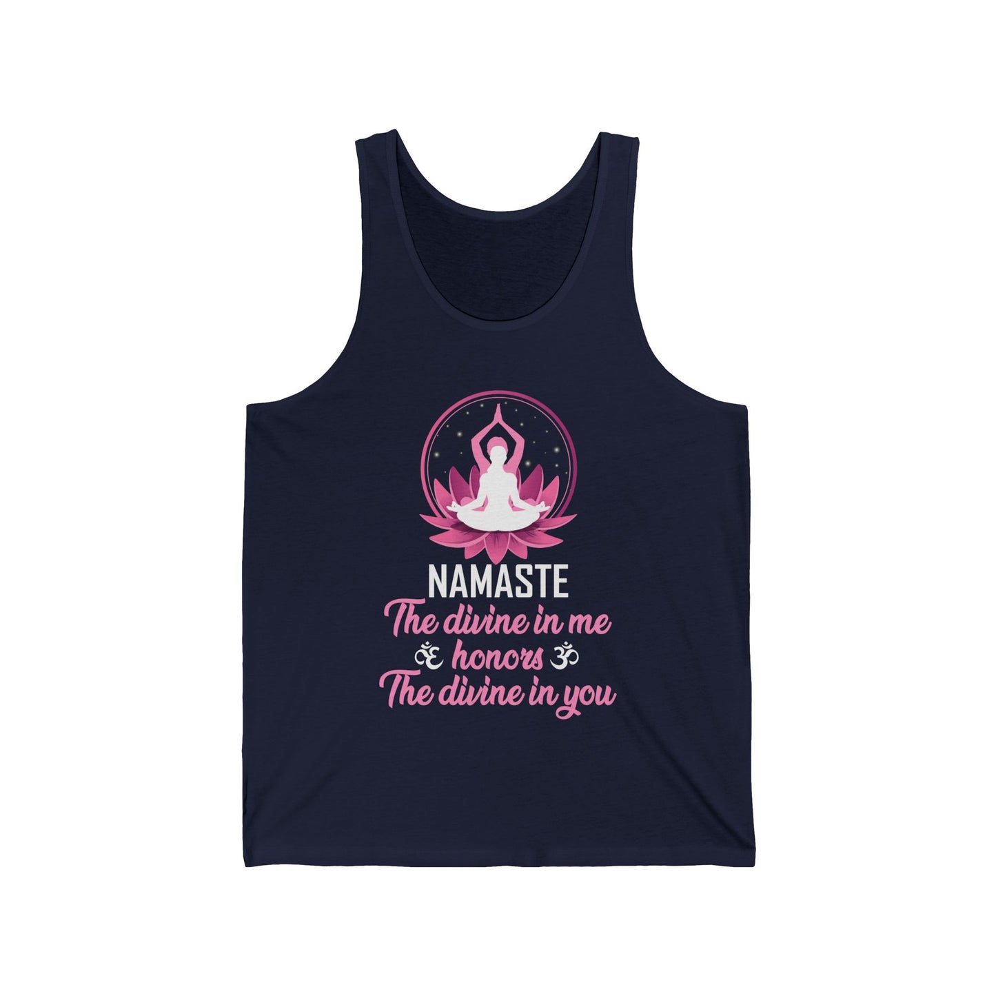 Namaste / yoga / Unisex Jersey Tank