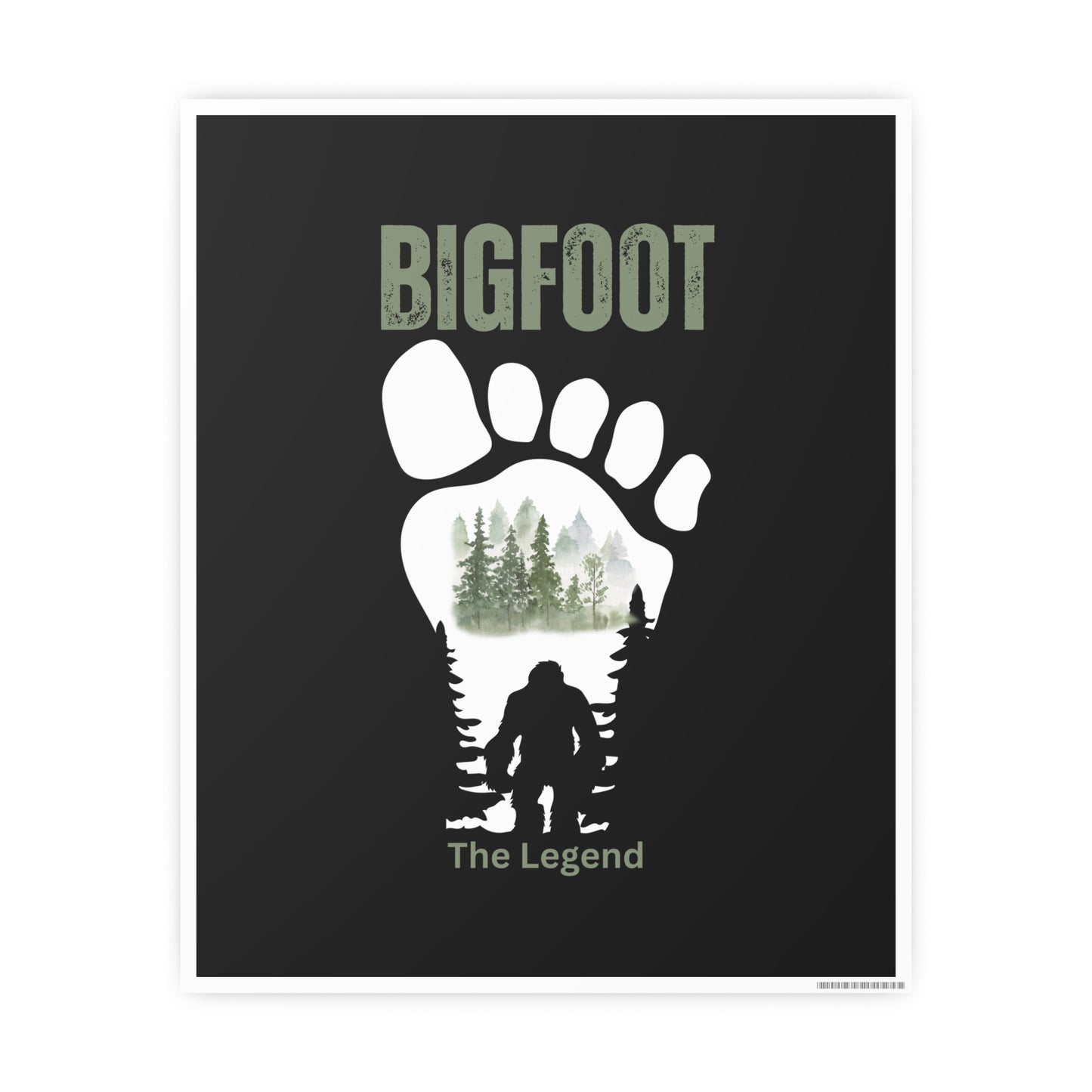 BIGFOOT The Legend / Photo Art Paper Posters