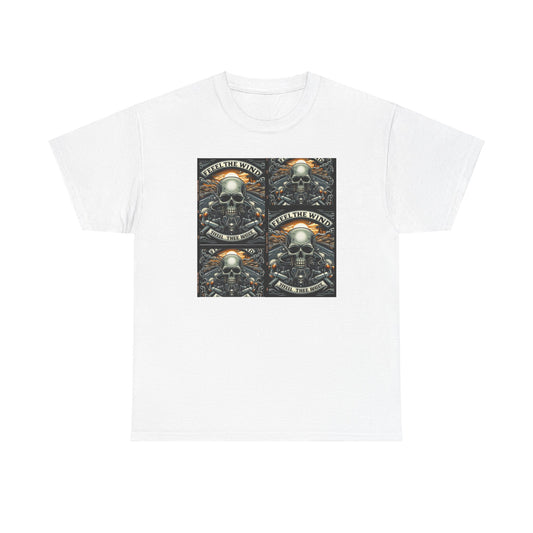 Feel the wind Unisex Heavy Cotton Tee