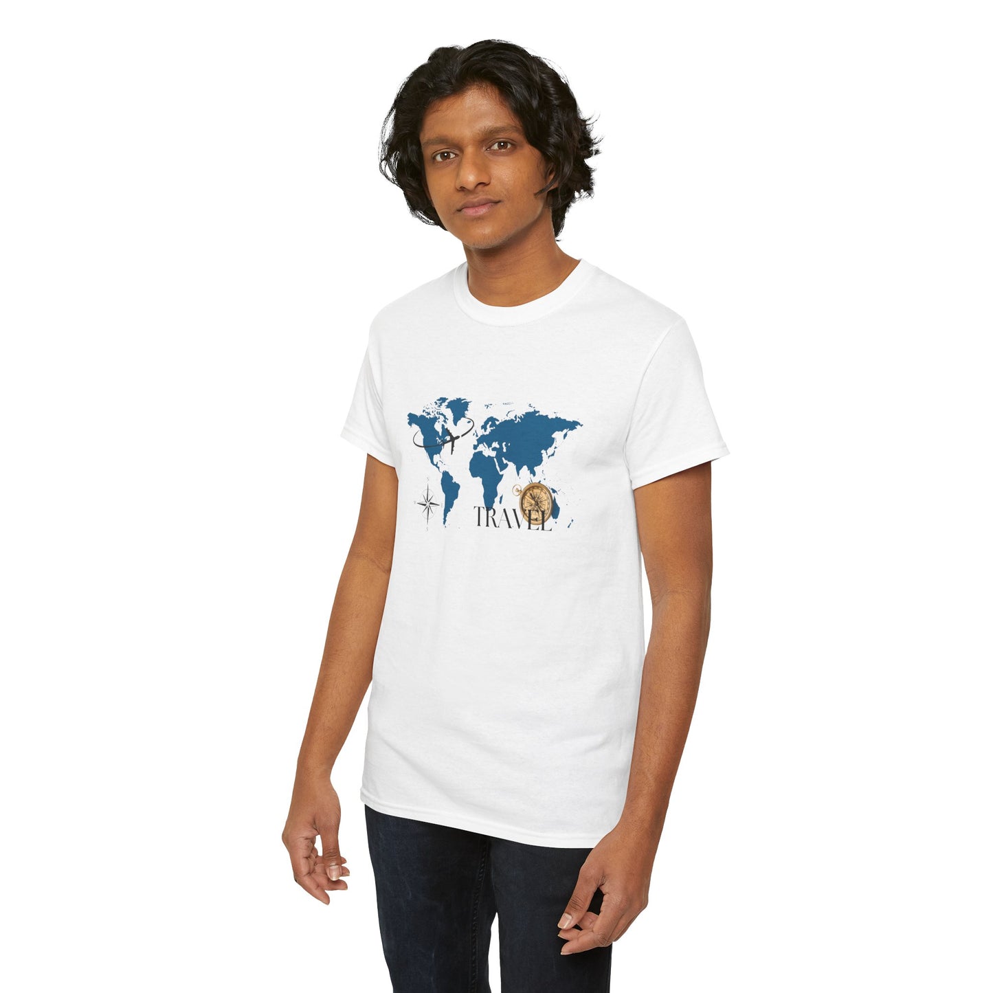 Travel Unisex Heavy Cotton Tee