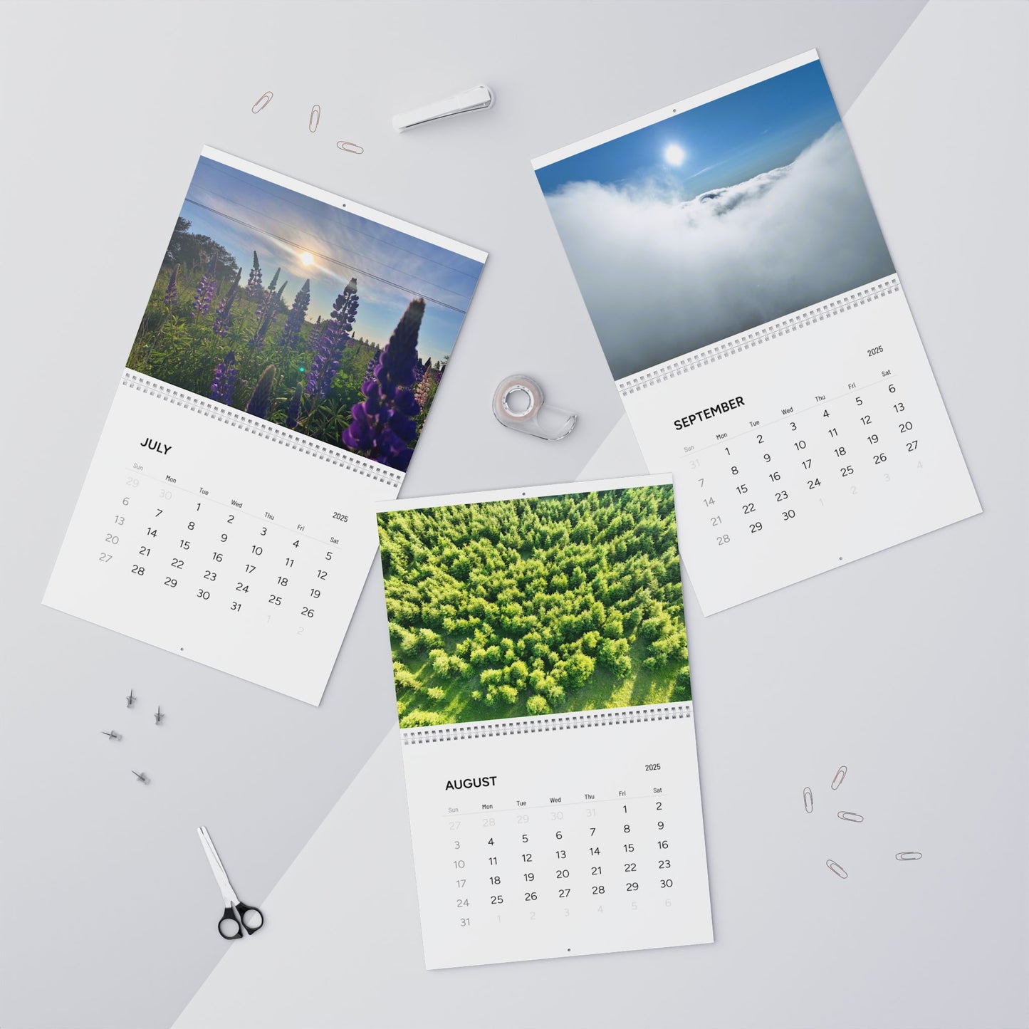 Aerial Art / Wall Calendars (2025)