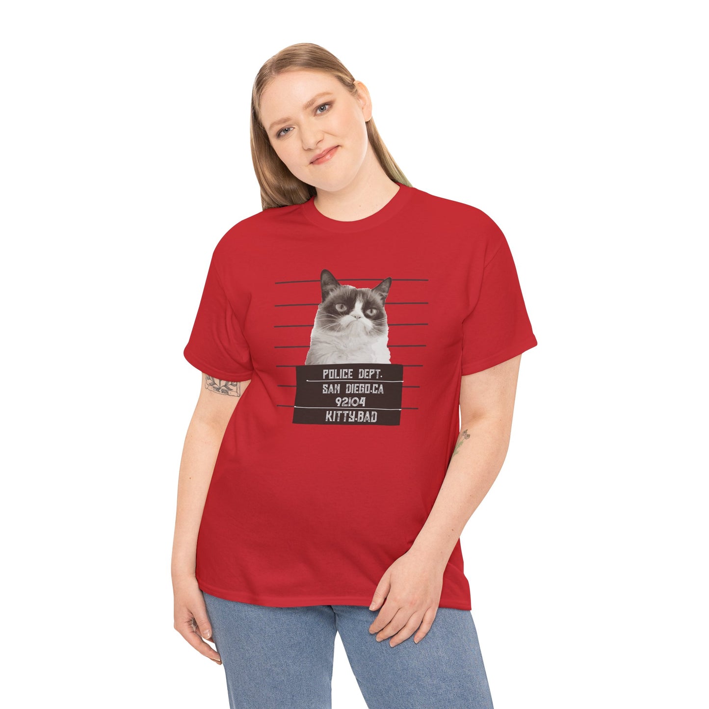 Bad Kitty Unisex Heavy Cotton Tee