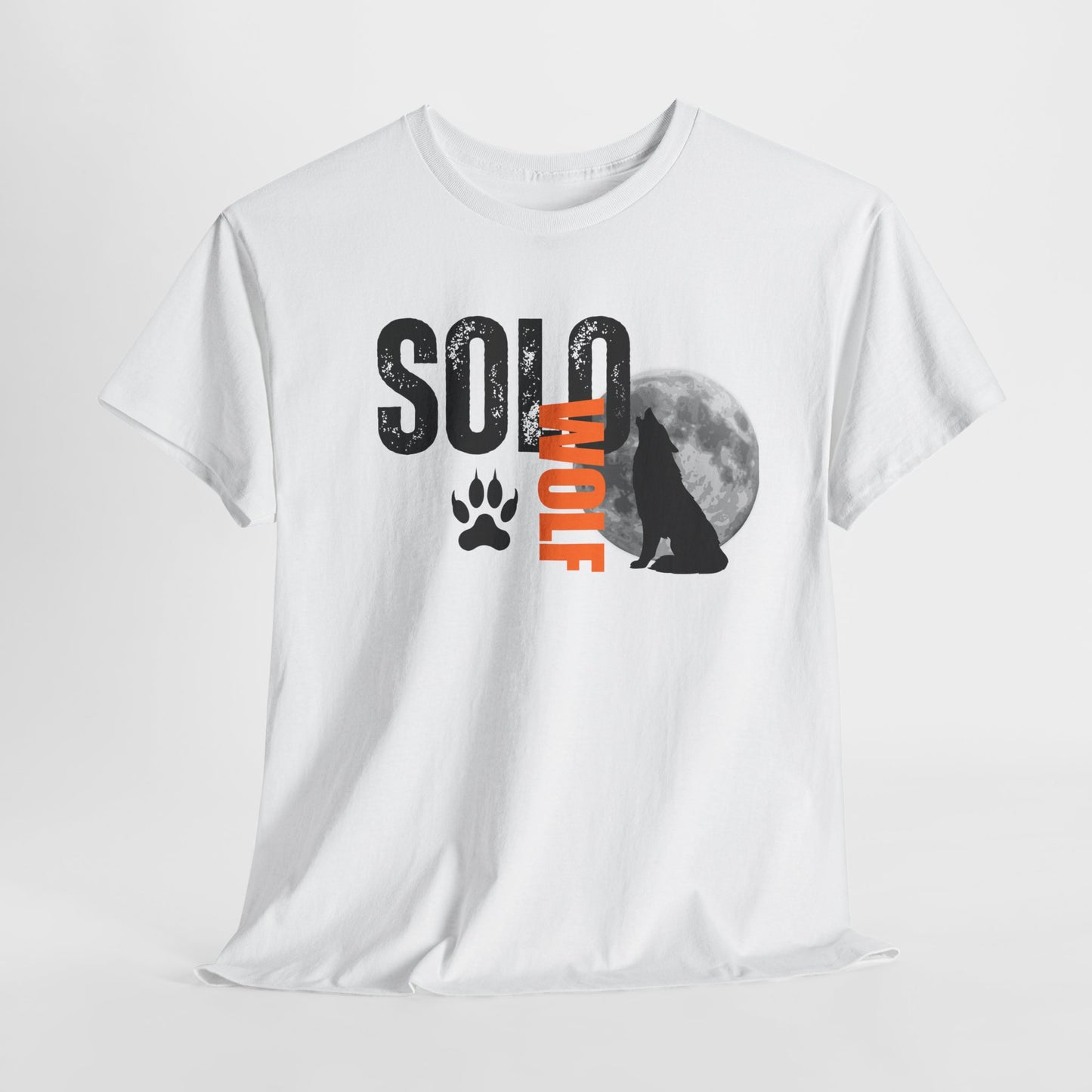 Solo Wolf Unisex Heavy Cotton Tee