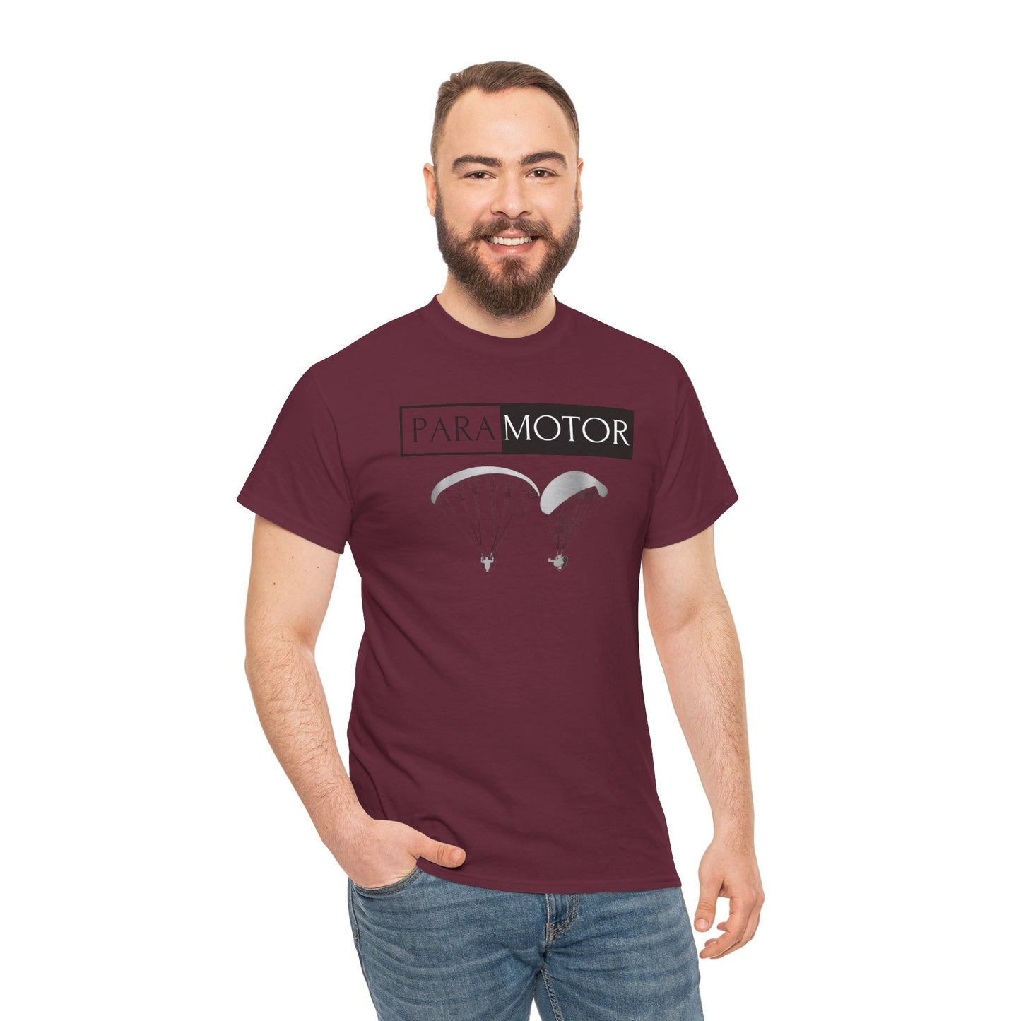 Paramotor Unisex Heavy Cotton Tee