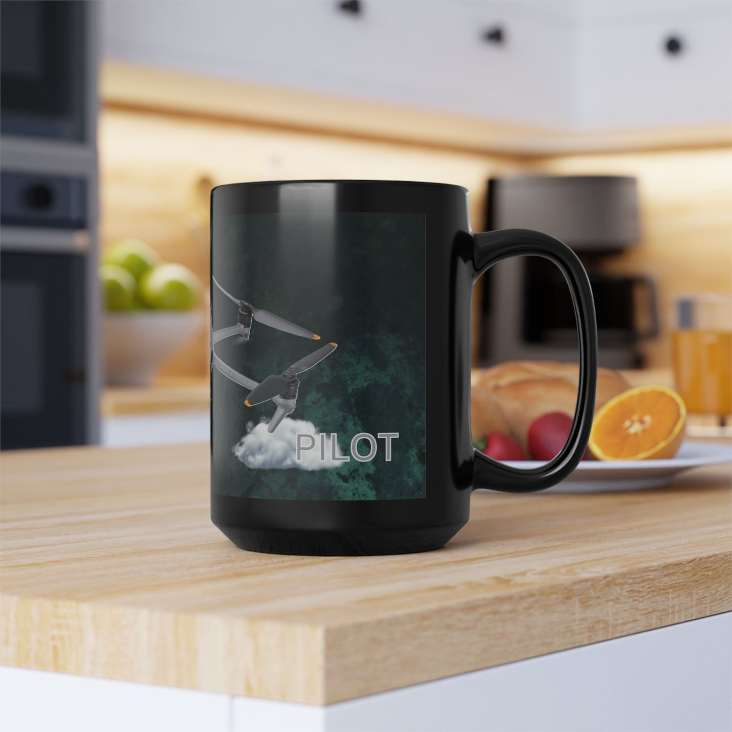 Drone Pilot / Black Mug, 15oz