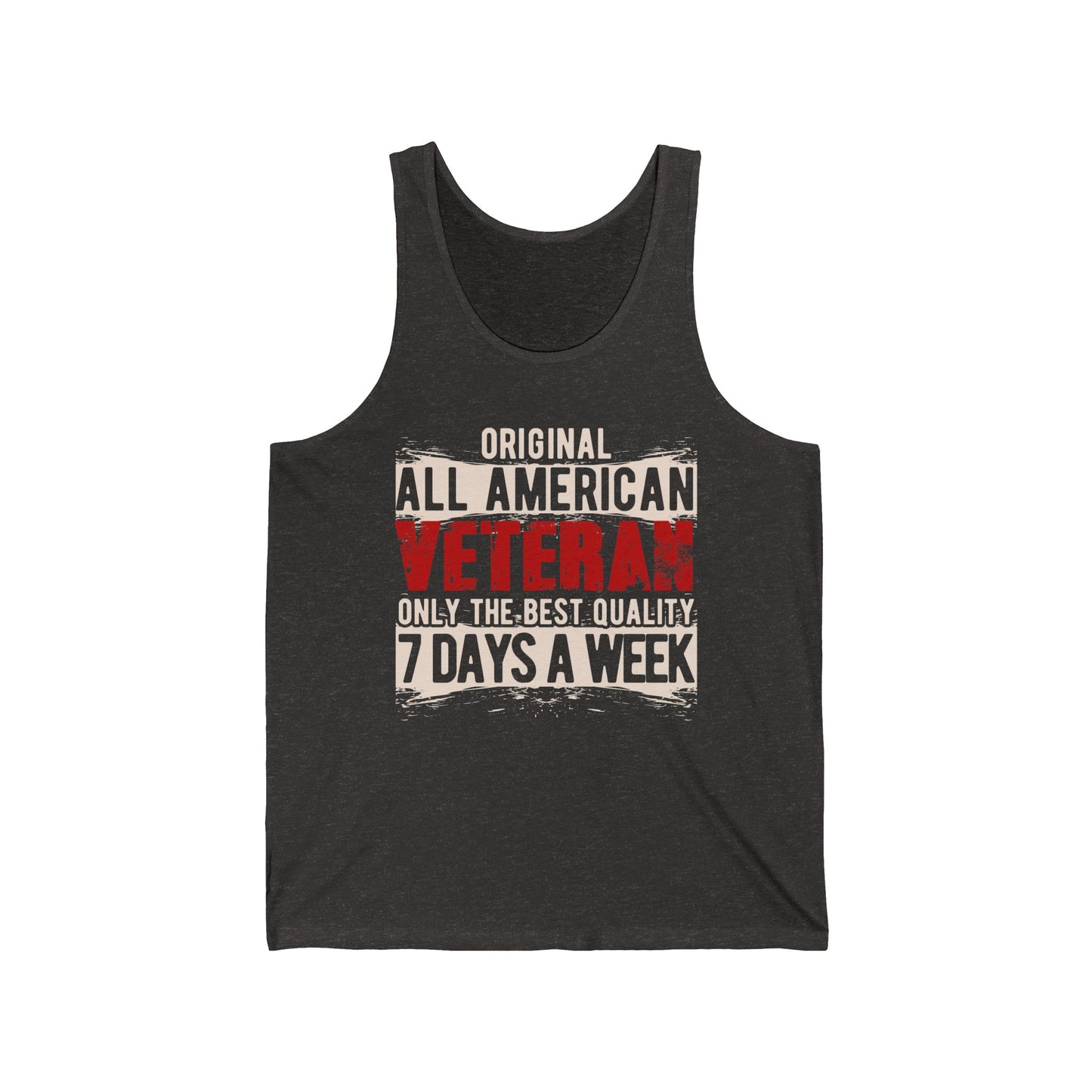 Original all american Veteran / Unisex Jersey Tank