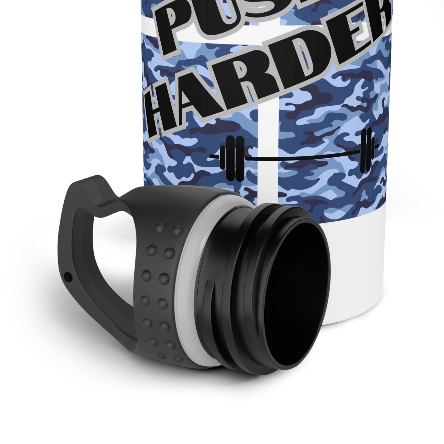 Push Harder / Stainless Steel Water Bottle