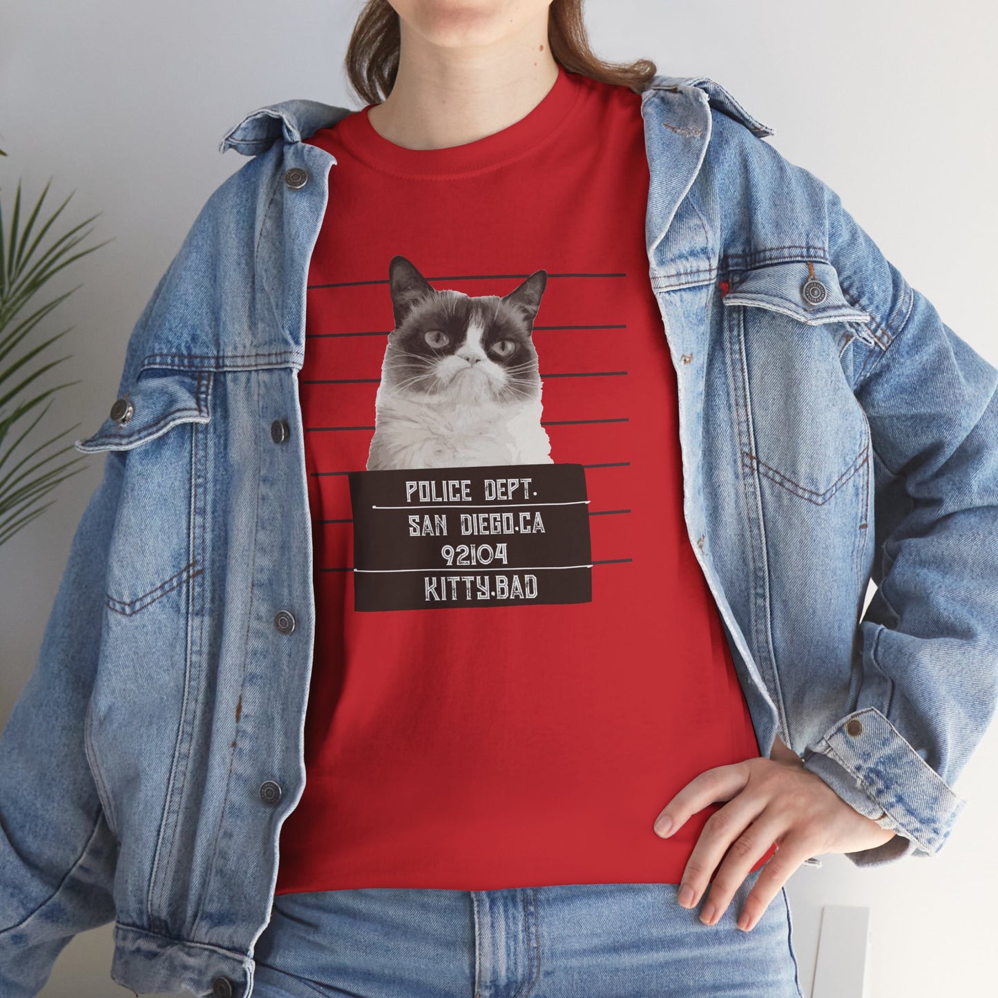 Bad Kitty Unisex Heavy Cotton Tee