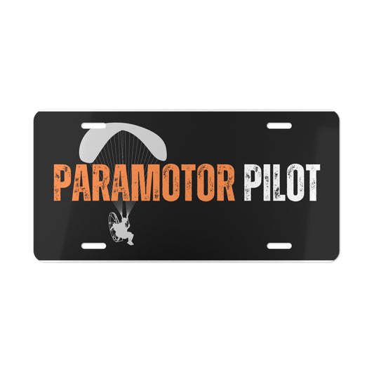 Paramotor Pilot / Vanity Plate