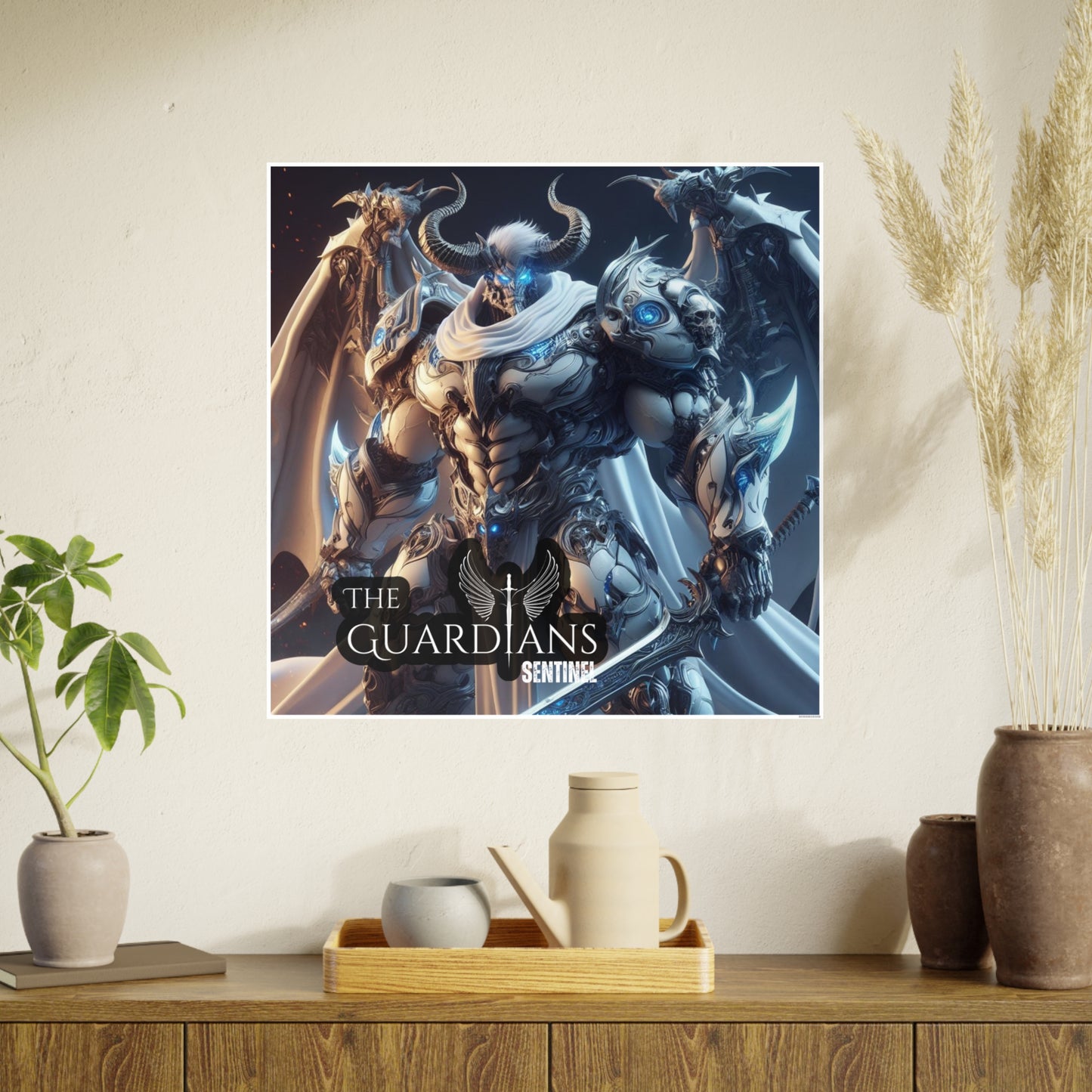 The Guardians Sentinel 13  (AI created) / Photo Art Paper Posters