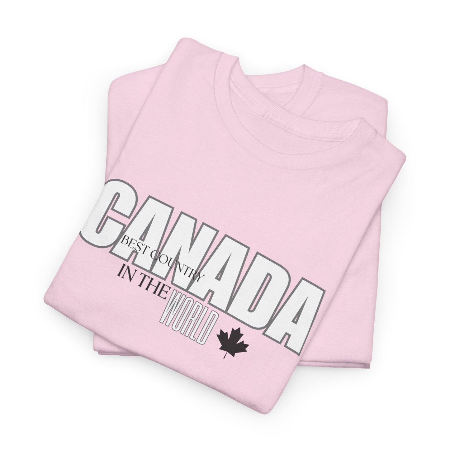 Canada Best Country In The World Unisex Heavy Cotton Tee