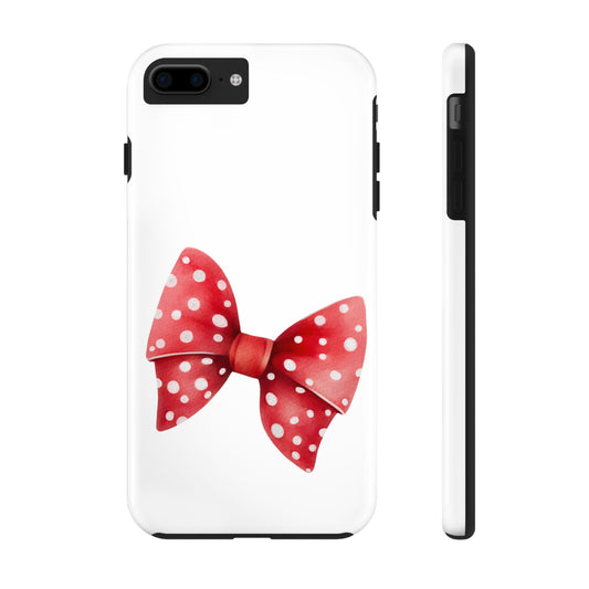 Red Bow / Tough Phone Cases