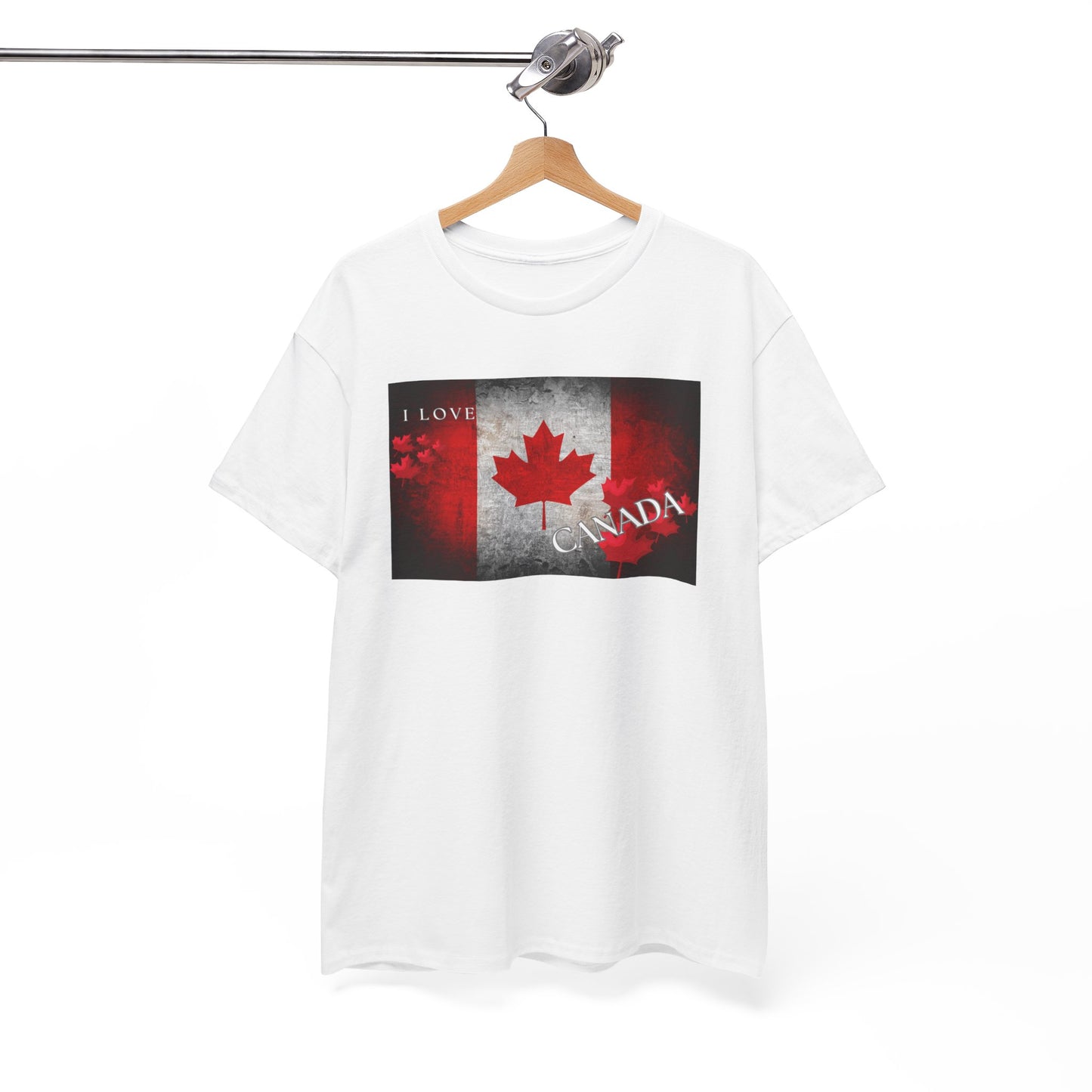 I Love Canada Unisex Heavy Cotton Tee