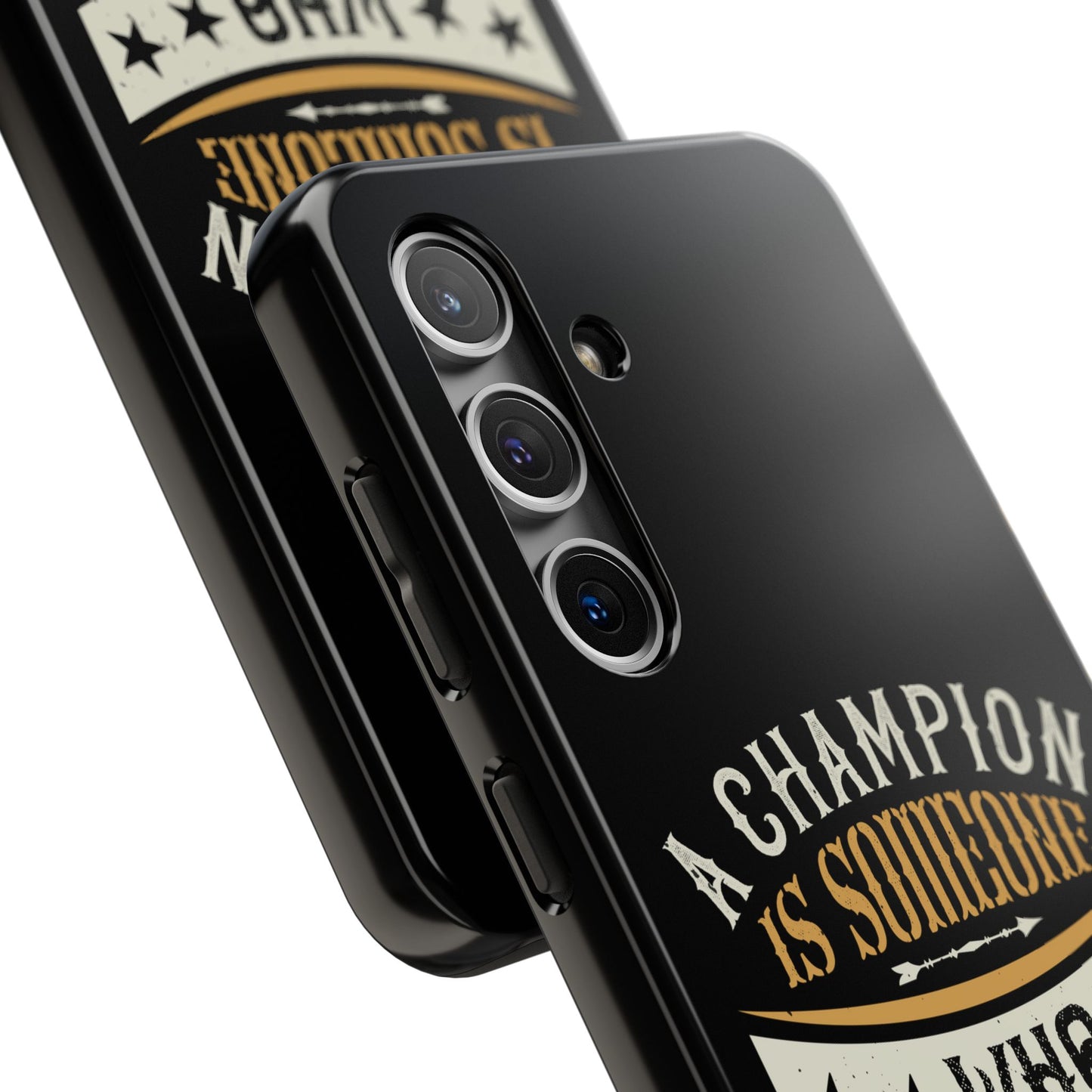 A champion is someone who gets up when he can't (Boxing)  / Tough Phone Cases