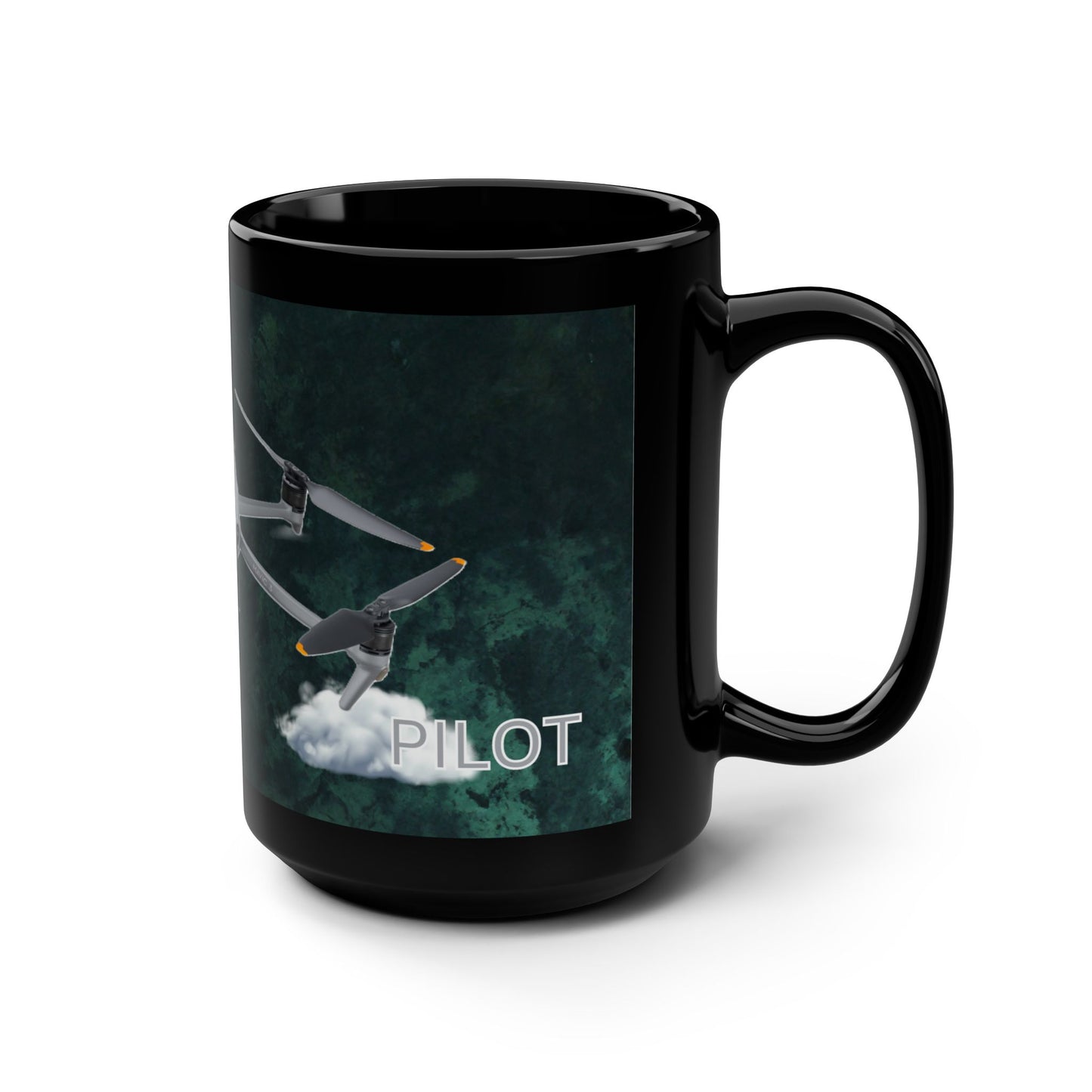 Drone Pilot / Black Mug, 15oz