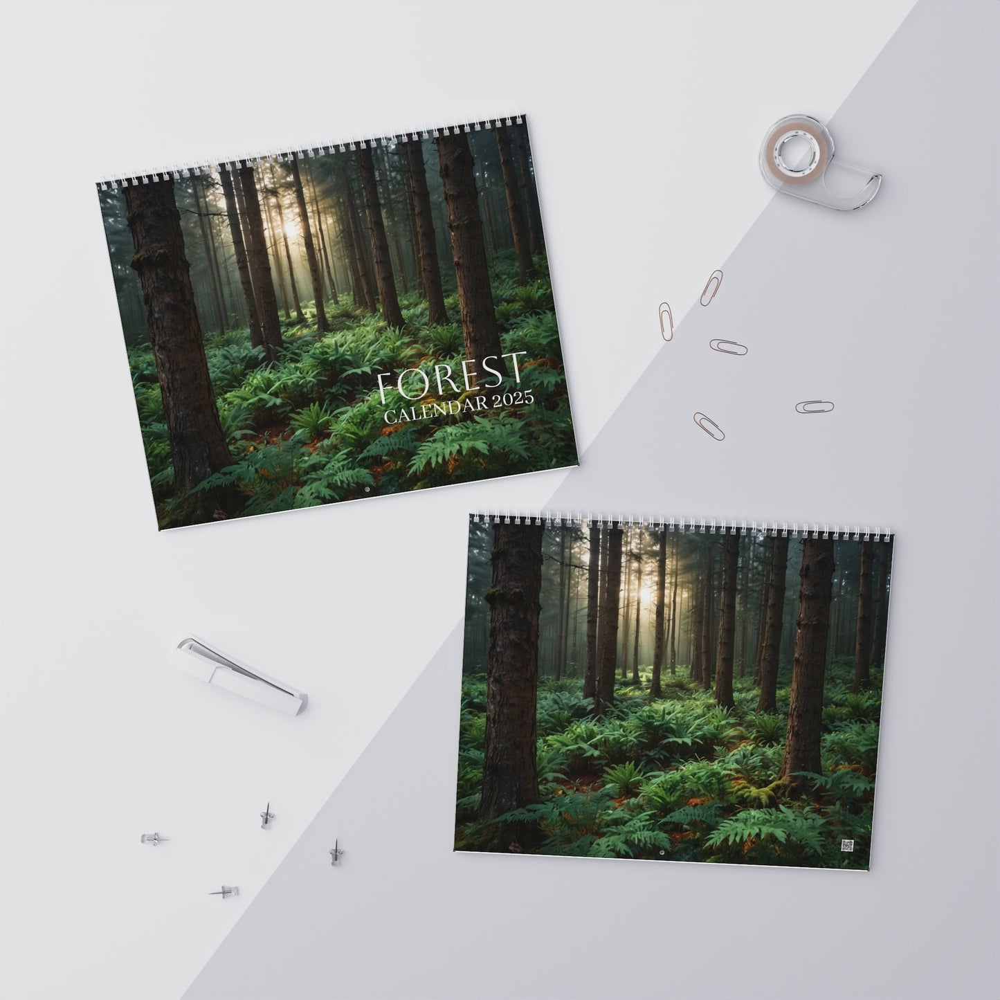 AI Forest Paintings  / Wall Calendars (2025)