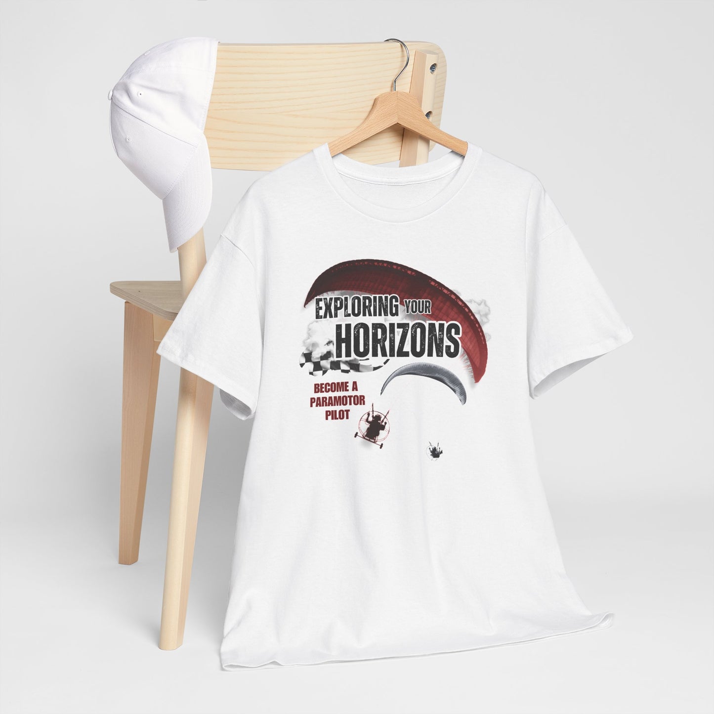 Exploring Your Horizons Unisex Heavy Cotton Tee