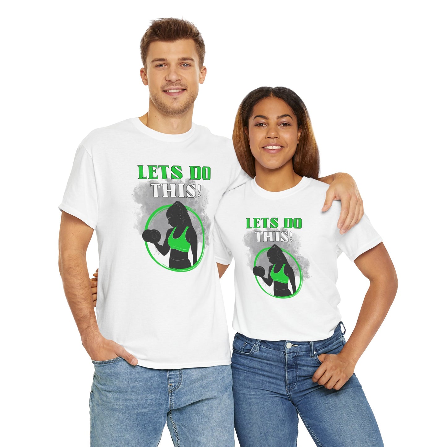 Let's Do This Unisex Heavy Cotton Tee