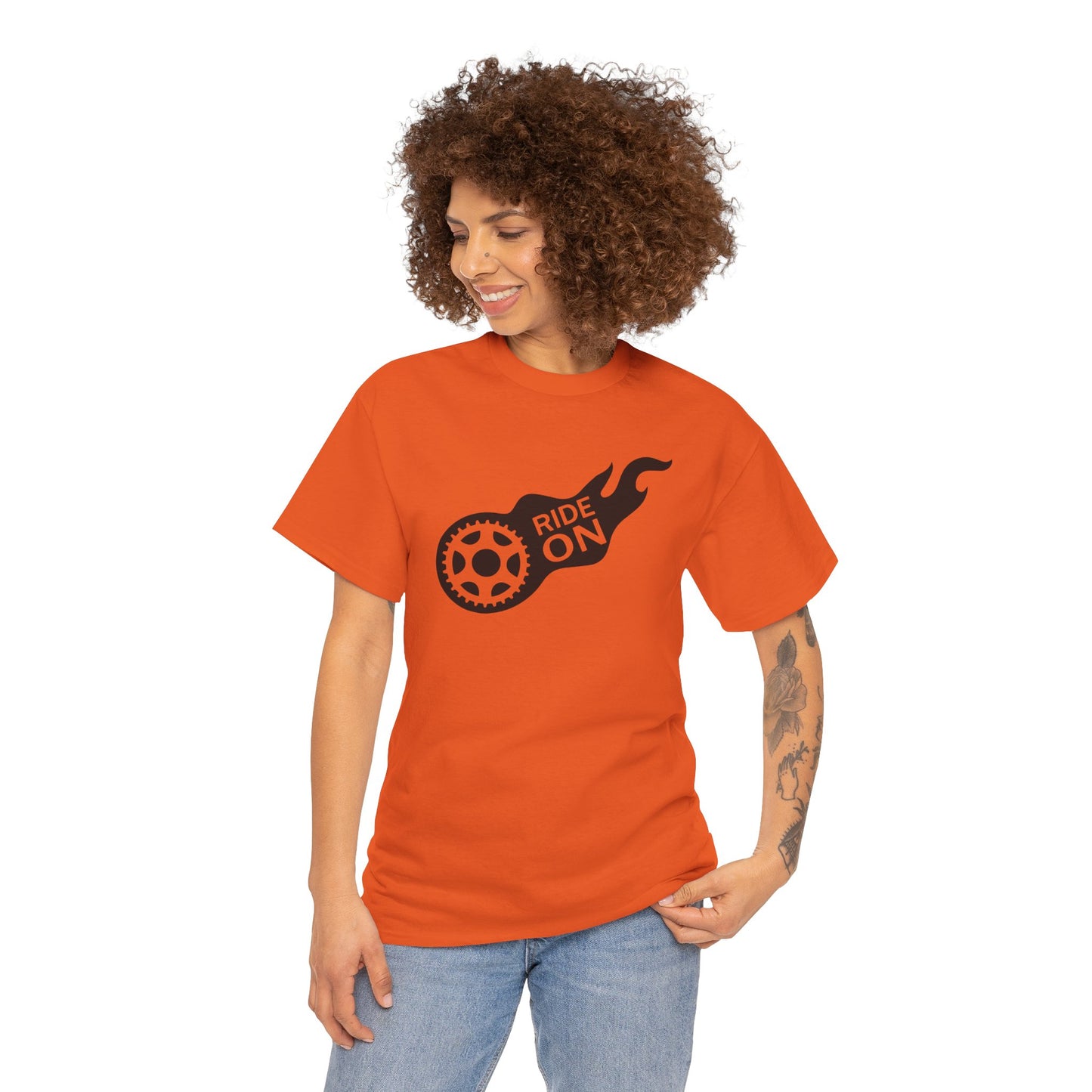 Ride On Unisex Heavy Cotton Tee