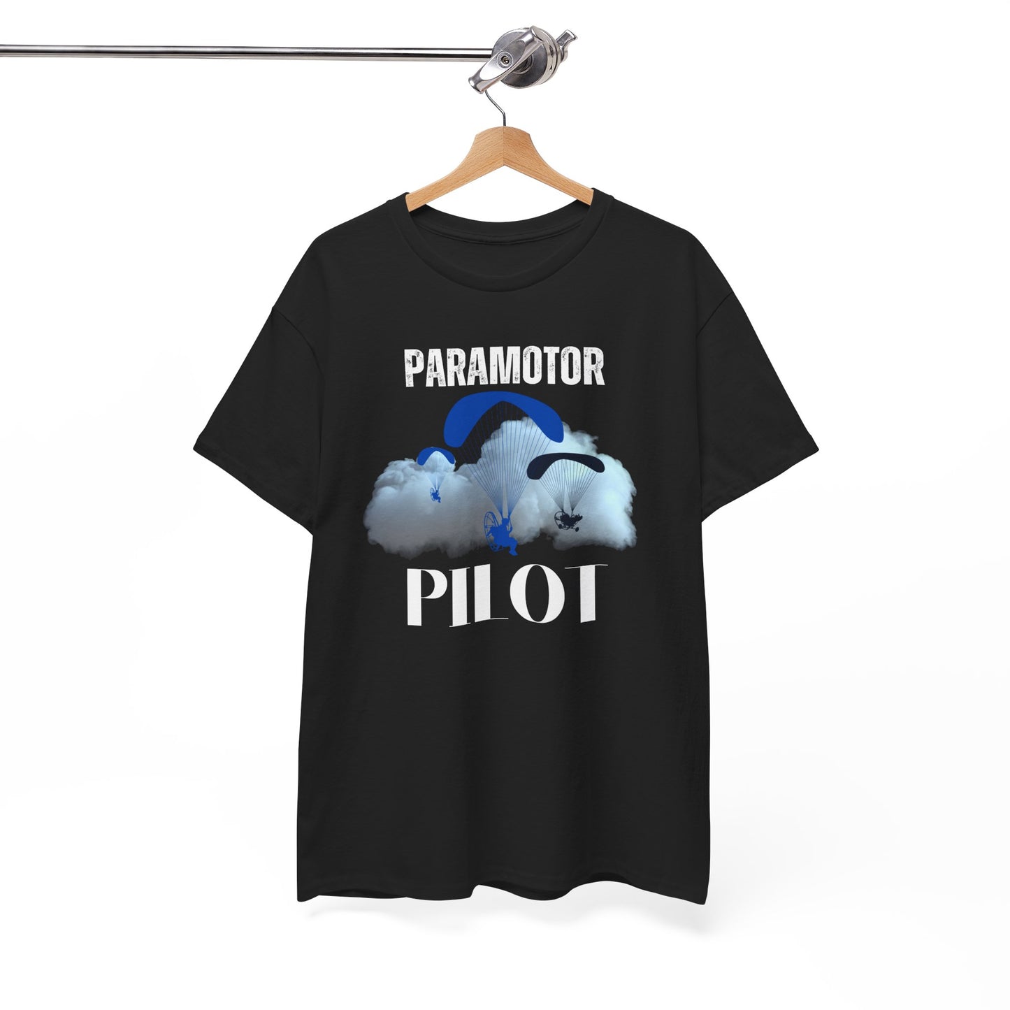 Paramotor Pilot Unisex Heavy Cotton Tee