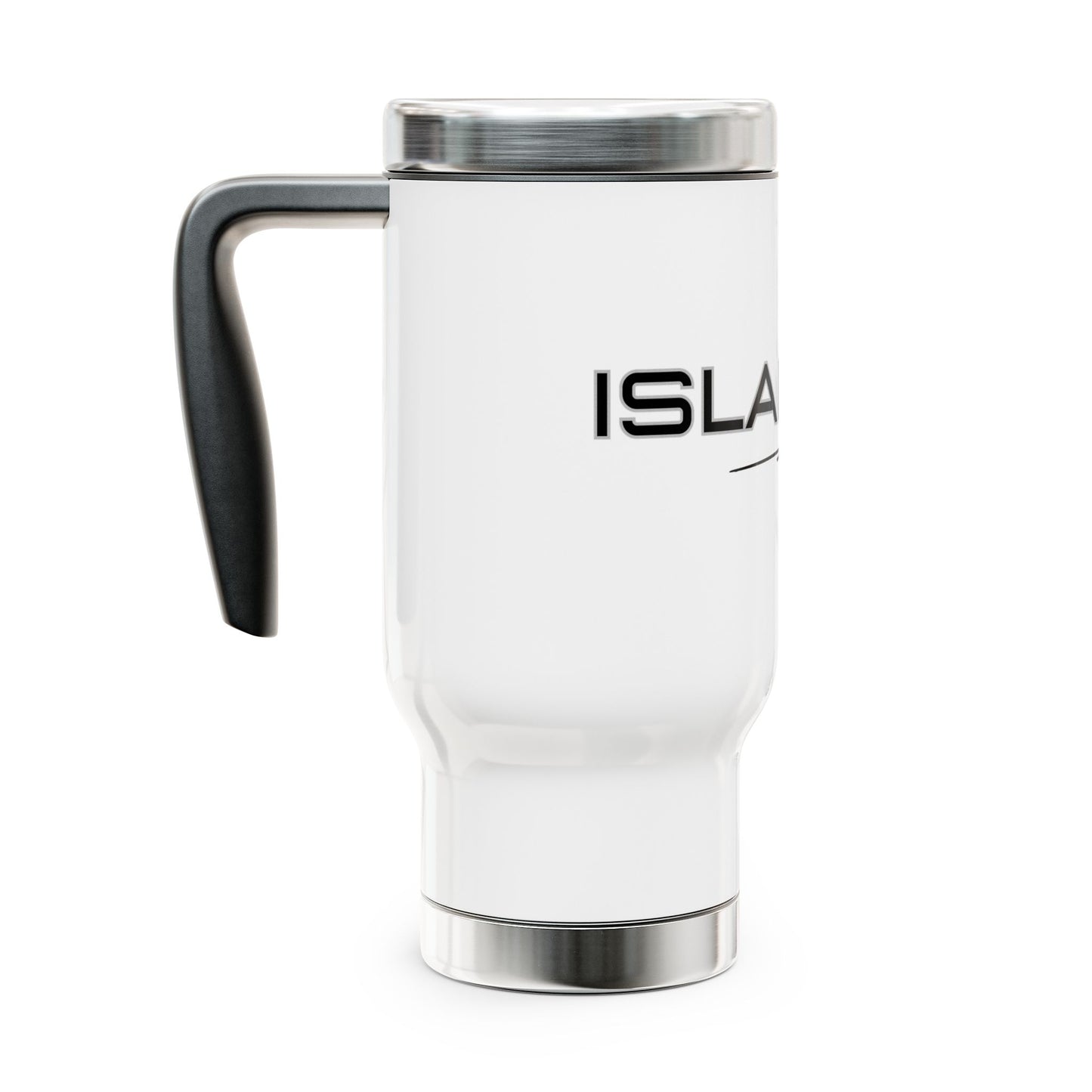Islander / Stainless Steel Travel Mug with Handle, 14oz