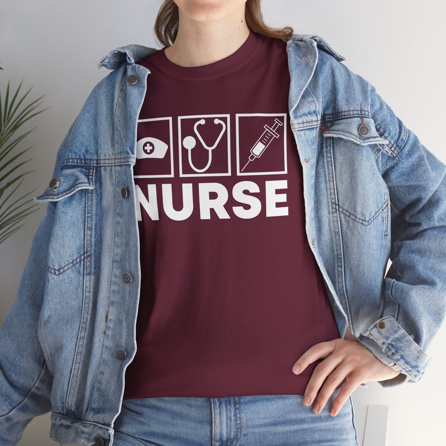 Nurse Unisex Heavy Cotton Tee