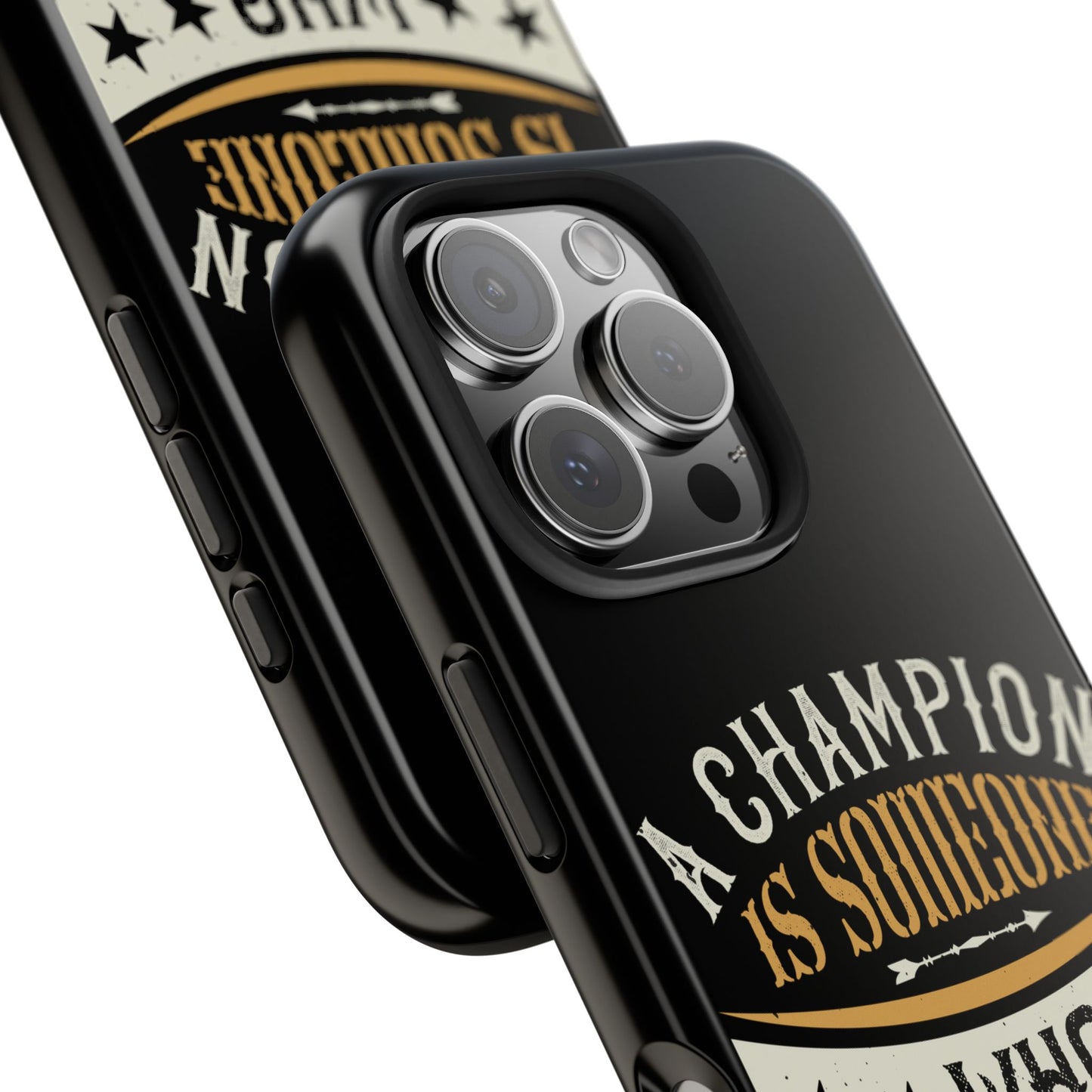 A champion is someone who gets up when he can't (Boxing)  / Tough Phone Cases