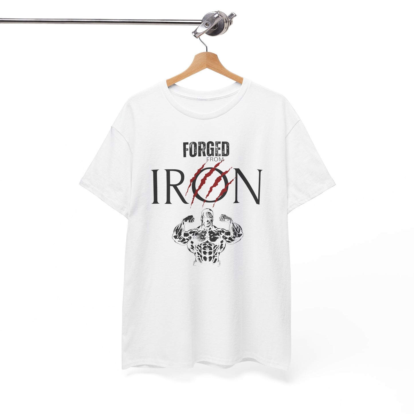 Forged from IRON Unisex Heavy Cotton Tee