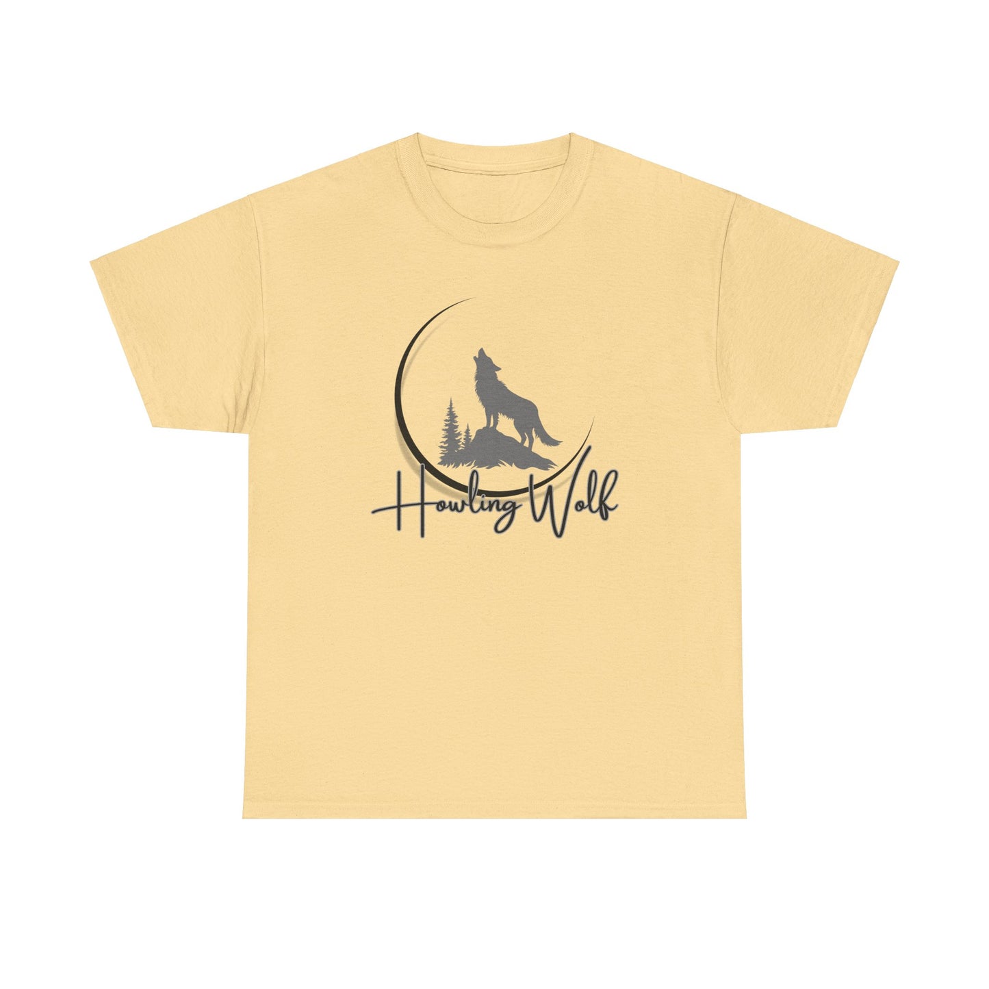 Howling Wolf Unisex Heavy Cotton Tee